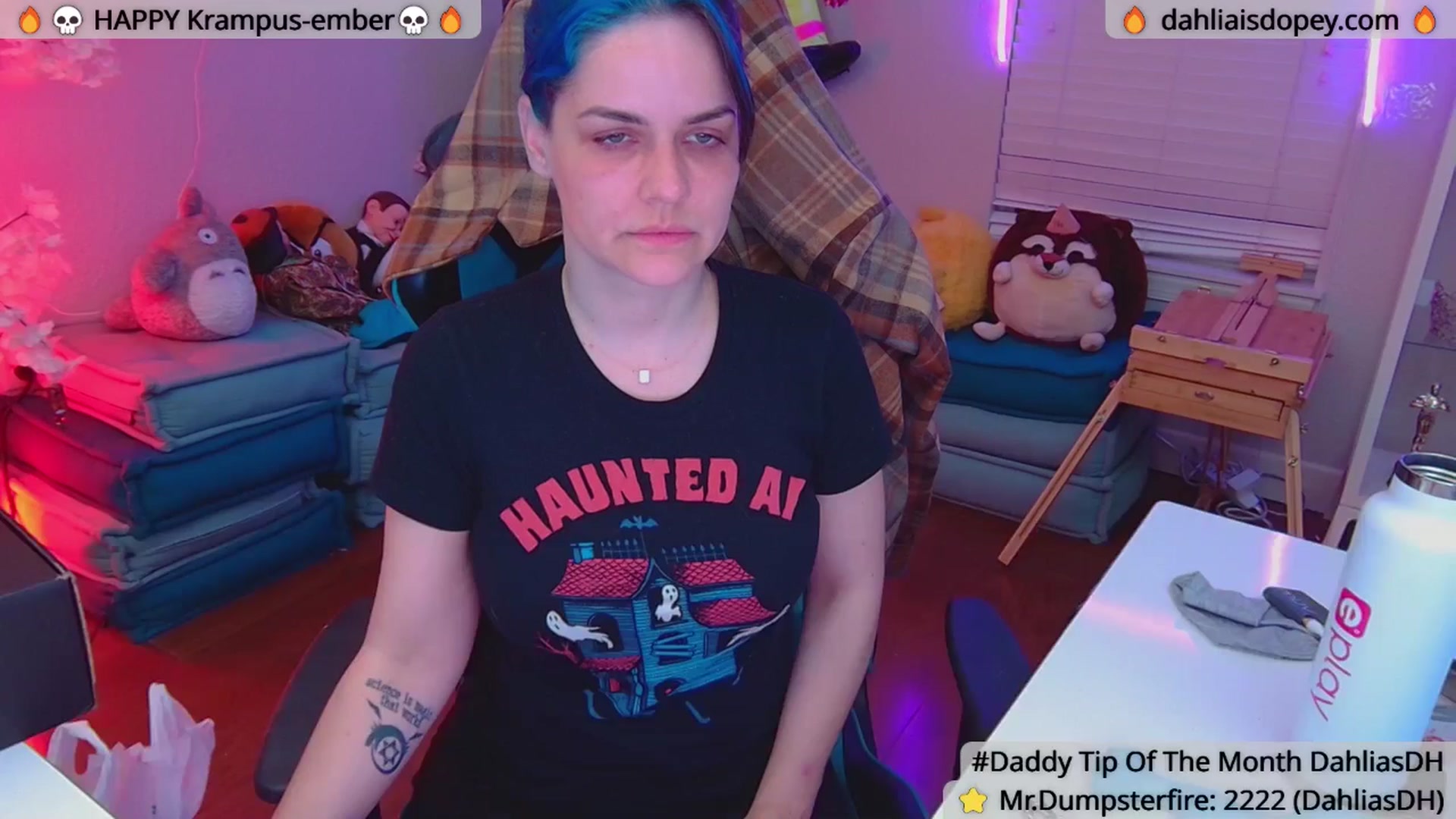 Gallery image thumbnail from DahliaIsDopey's myfreecams stream on, 01/14/2025, 05:46 image 6 of 20
