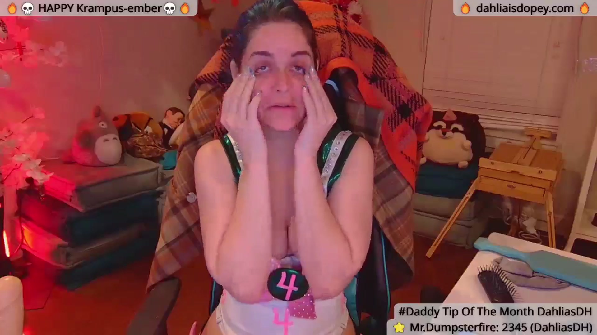 Gallery image thumbnail from DahliaIsDopey's myfreecams stream on, 03/04/2025, 04:37 image 18 of 20