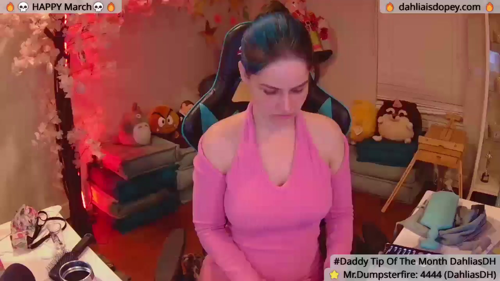 Gallery image thumbnail from DahliaIsDopey's myfreecams stream on, 03/23/2025, 03:50 image 1 of 20