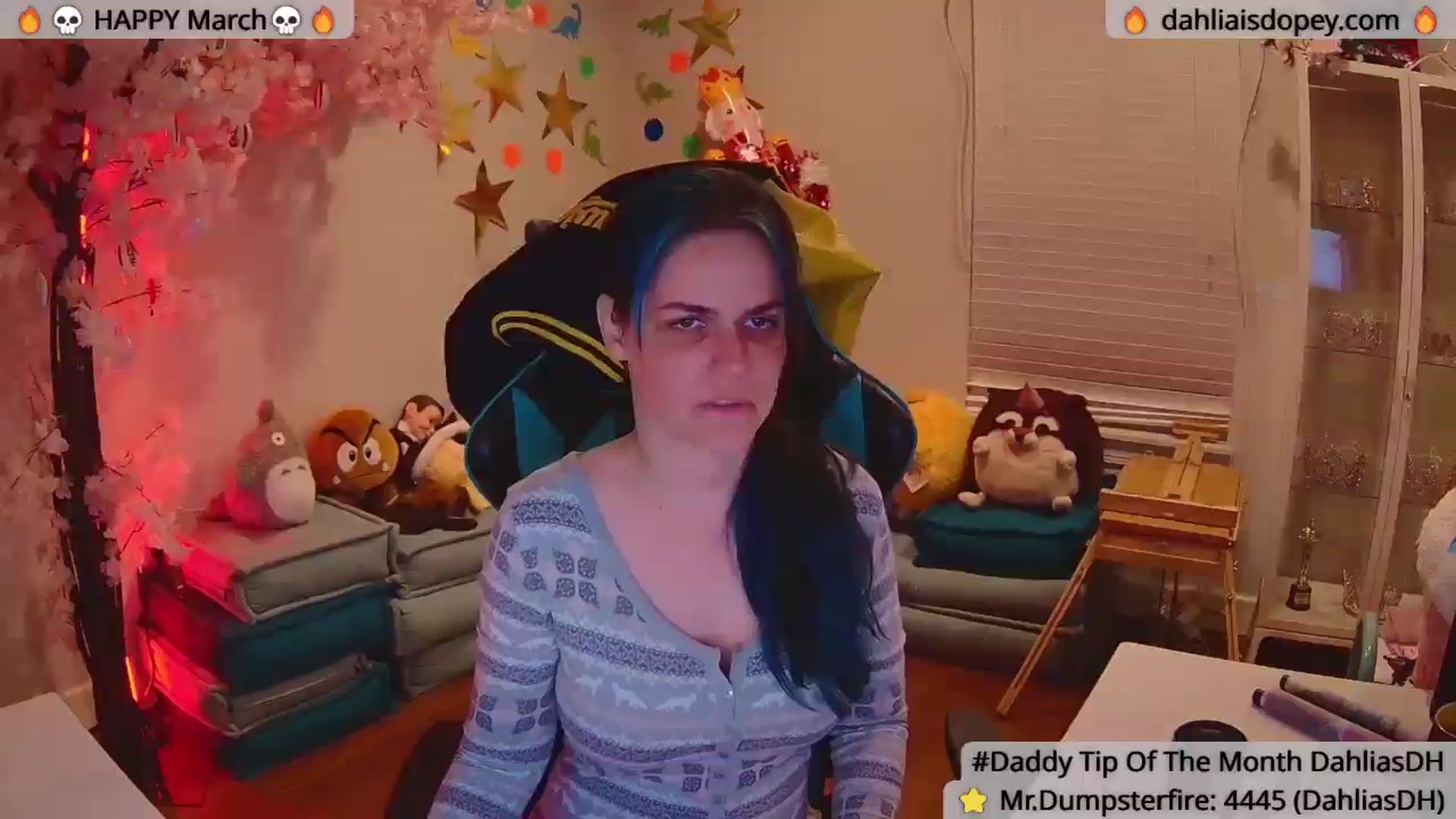 Gallery image thumbnail from DahliaIsDopey's myfreecams stream on, 03/28/2025, 03:33 image 1 of 20
