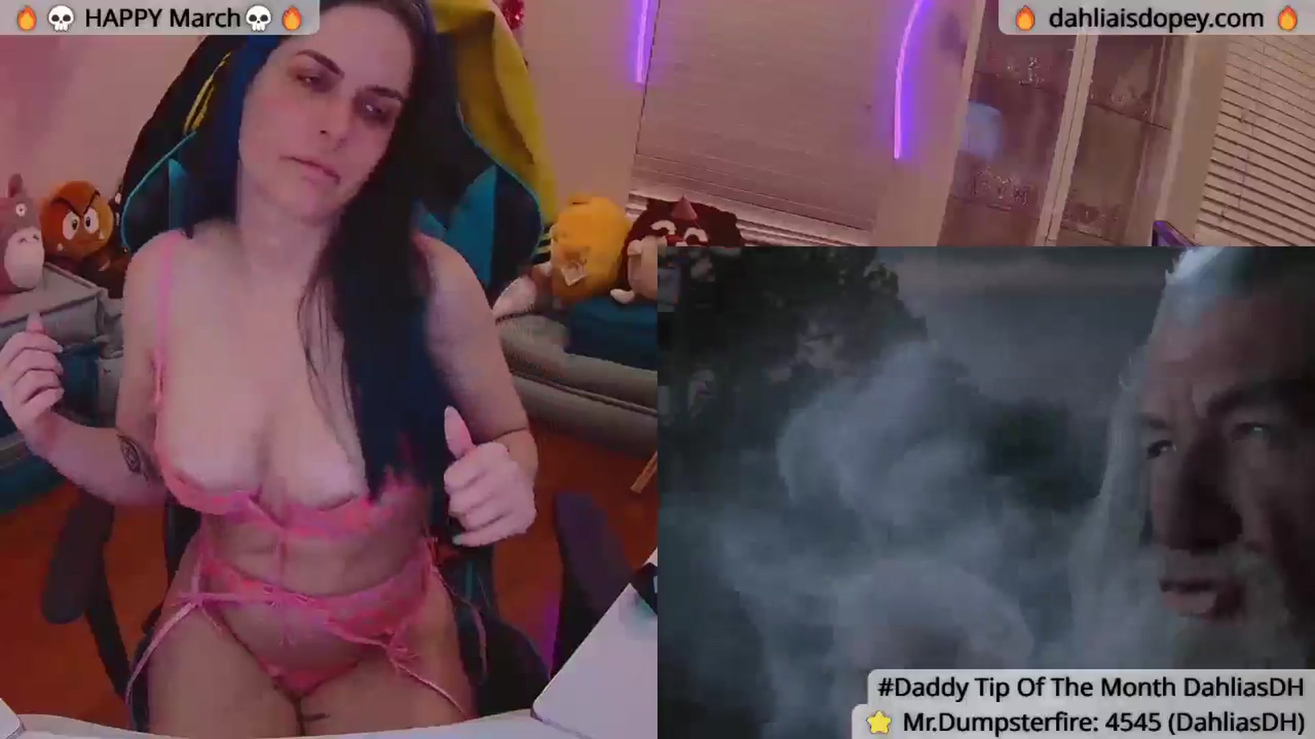 Gallery image thumbnail from DahliaIsDopey's myfreecams stream on, 03/28/2025, 03:33 image 13 of 20