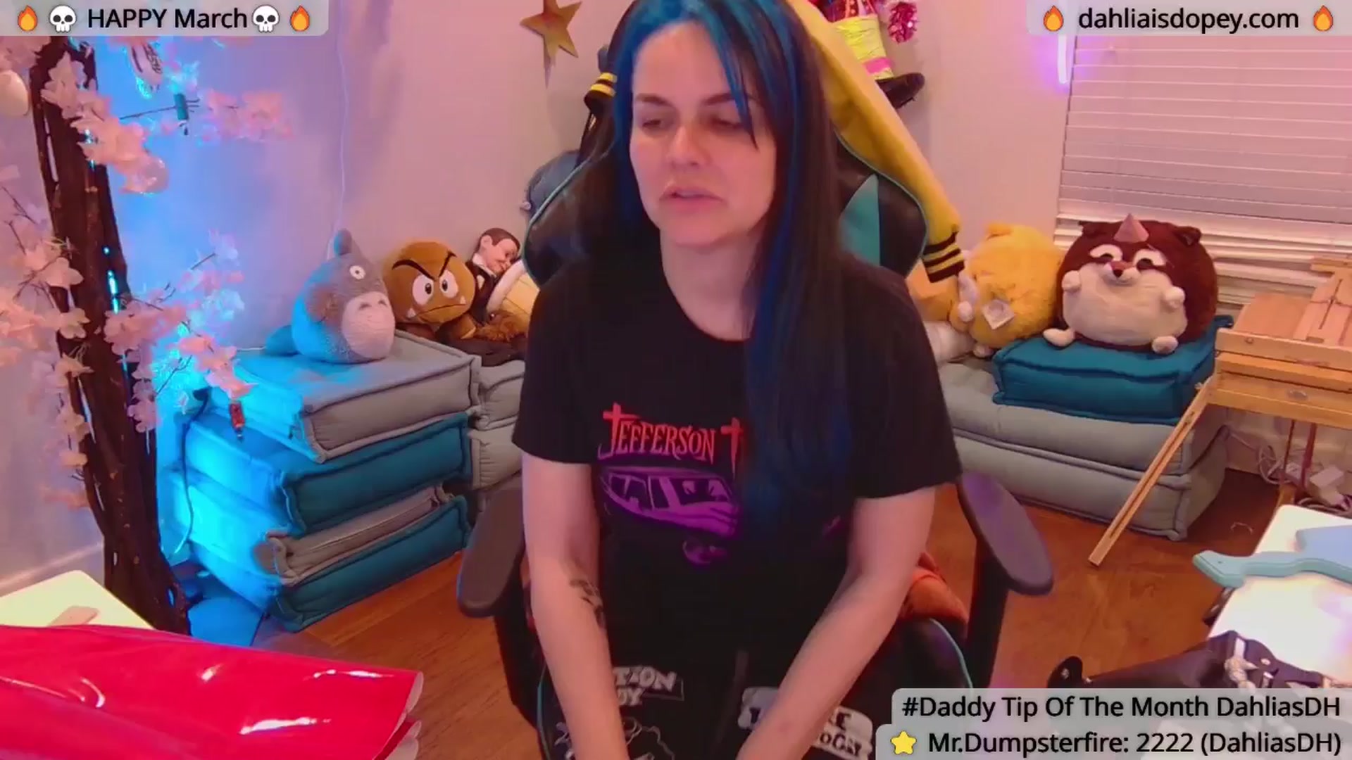 Gallery image thumbnail from DahliaIsDopey's myfreecams stream on, 04/05/2025, 04:41 image 1 of 20