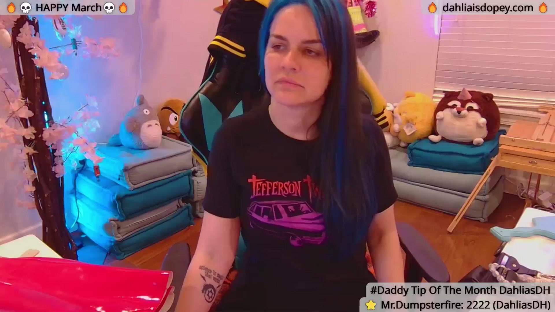 Gallery image thumbnail from DahliaIsDopey's myfreecams stream on, 04/05/2025, 04:41 image 2 of 20
