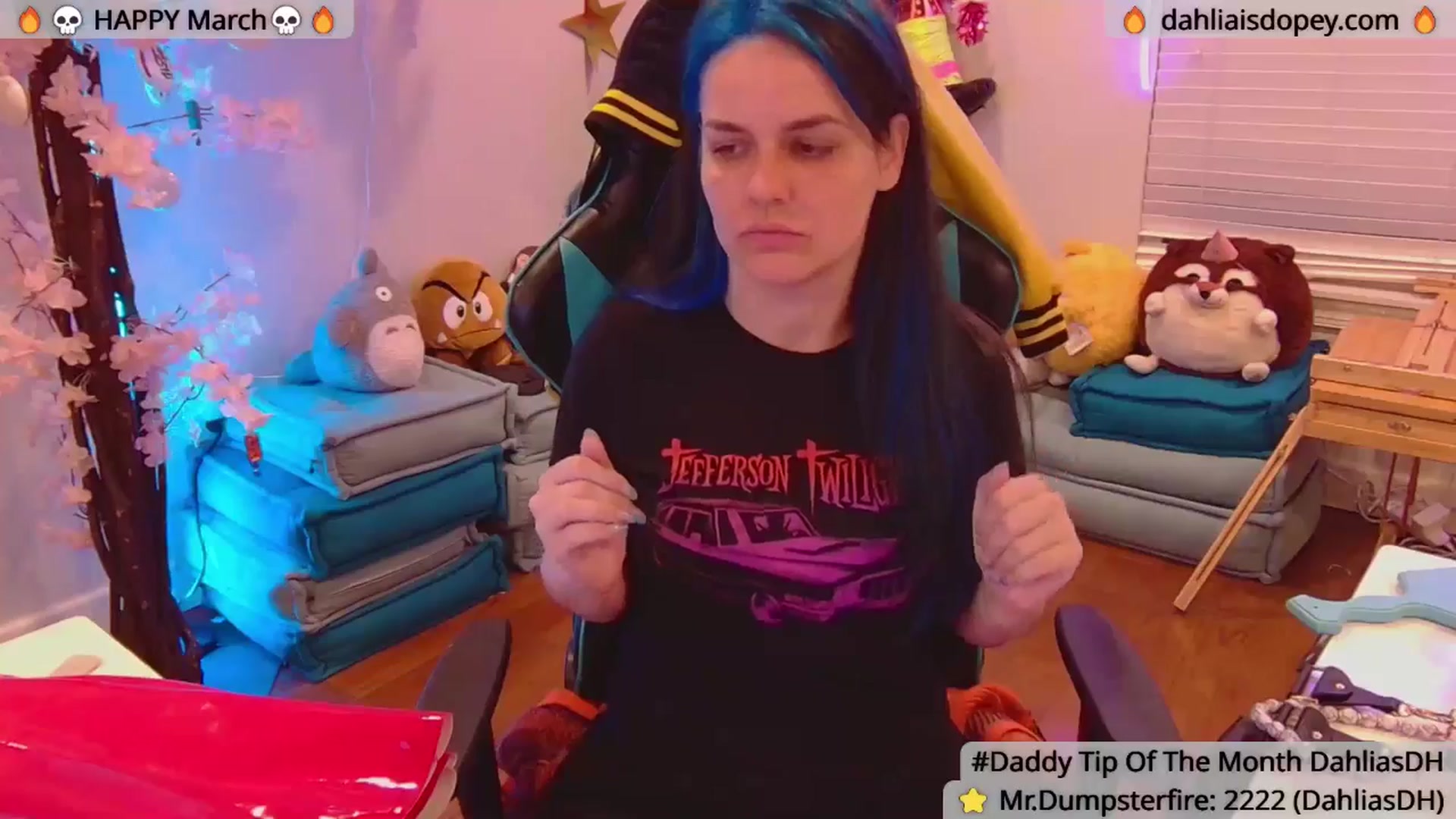 Gallery image thumbnail from DahliaIsDopey's myfreecams stream on, 04/05/2025, 04:41 image 3 of 20