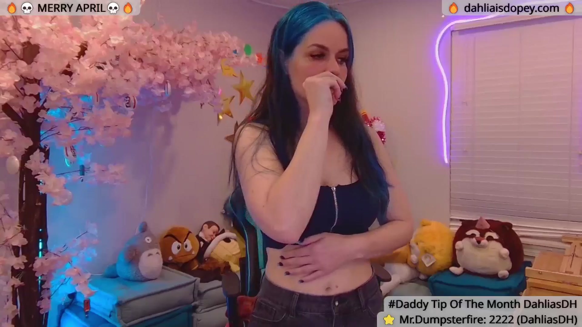 Gallery image thumbnail from DahliaIsDopey's myfreecams stream on, 04/08/2025, 04:01 image 10 of 20