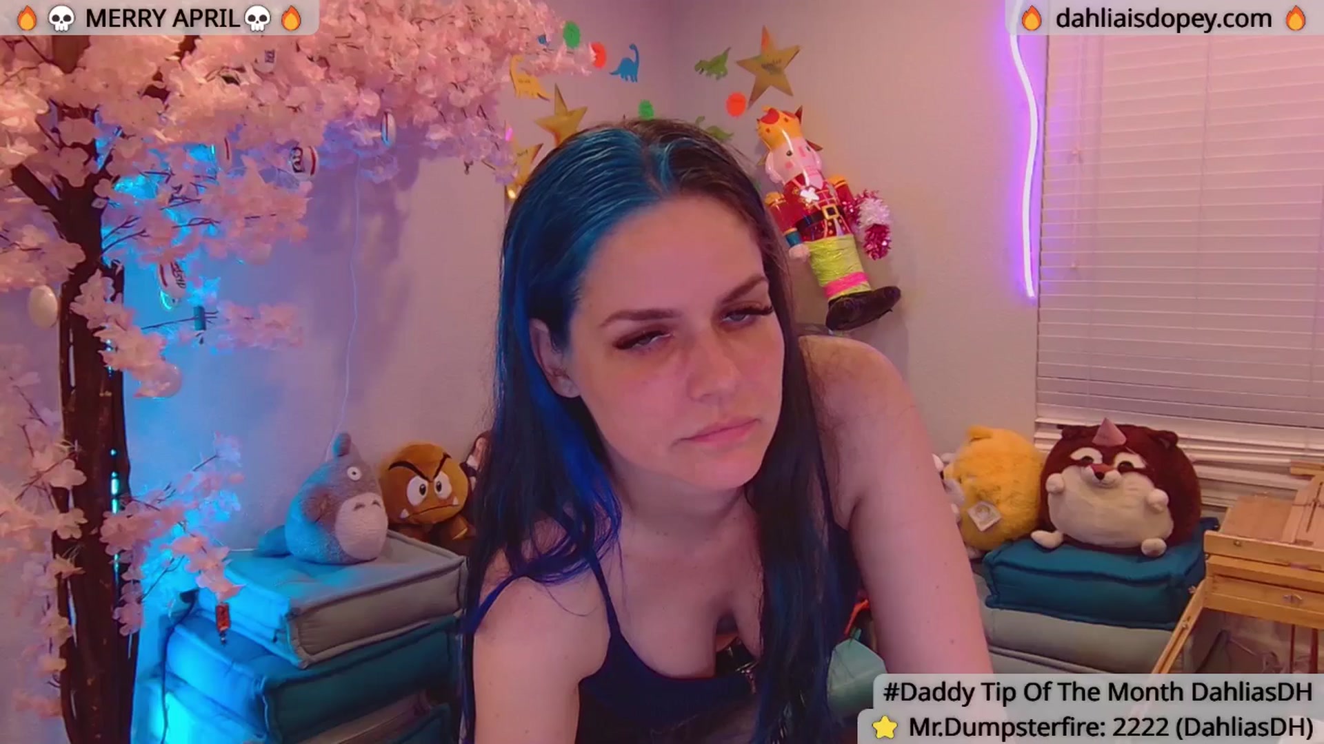 Gallery image thumbnail from DahliaIsDopey's myfreecams stream on, 04/08/2025, 04:01 image 5 of 20
