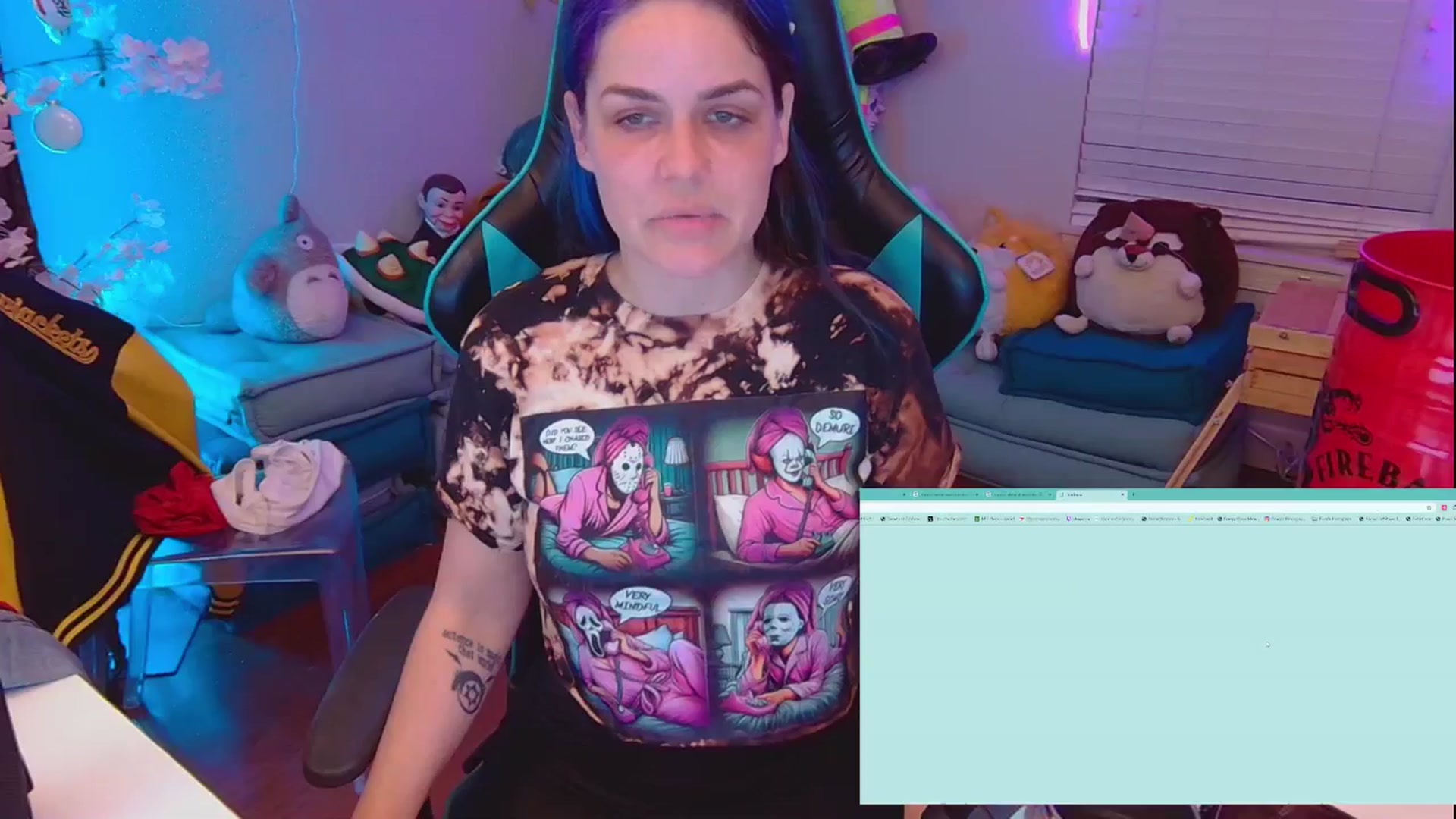 Gallery image thumbnail from DahliaIsDopey's myfreecams stream on, 06/26/2025, 03:48 image 9 of 20