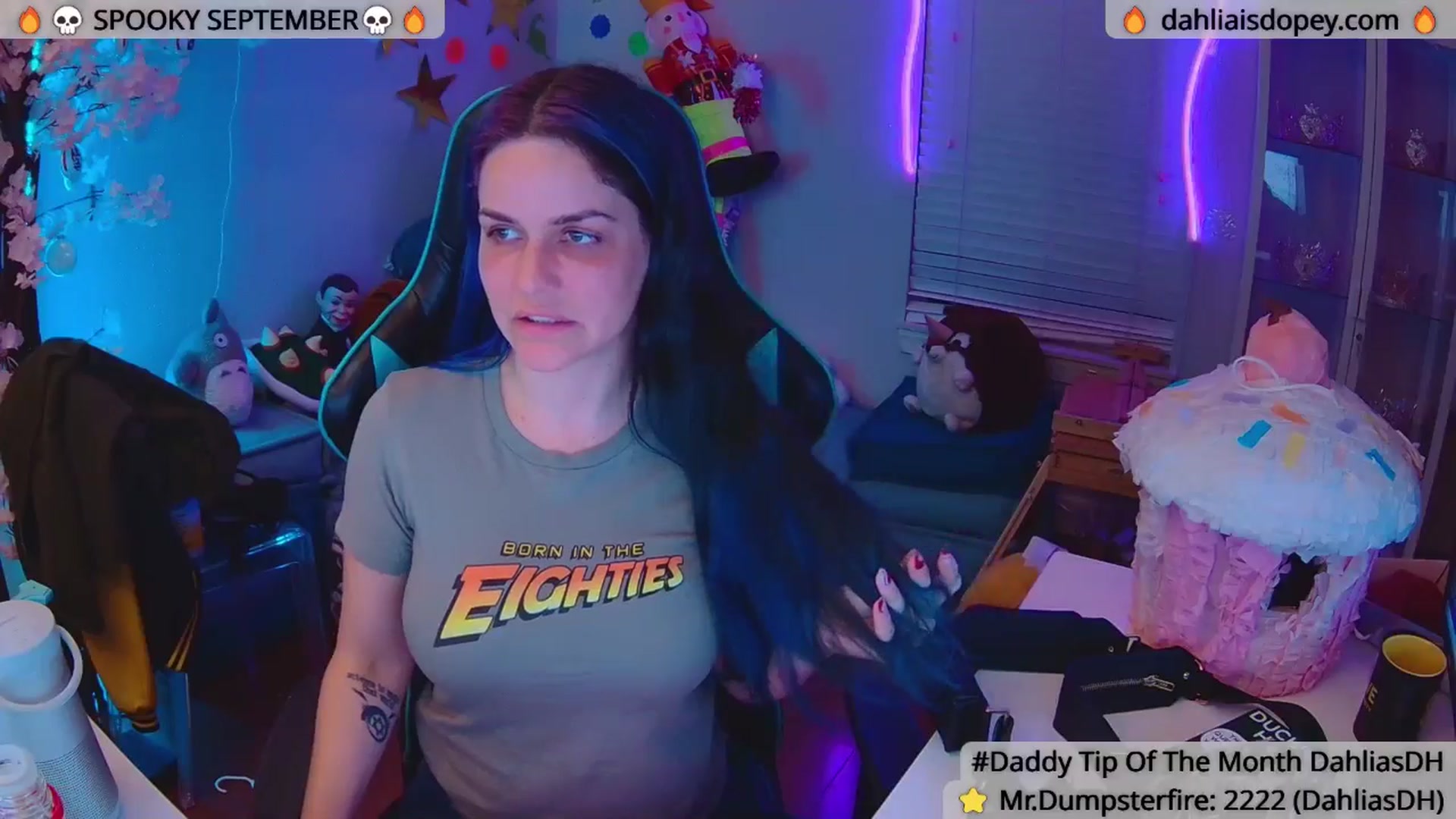 Gallery image thumbnail from DahliaIsDopey's myfreecams stream on, 09/05/2025, 03:05 image 6 of 20