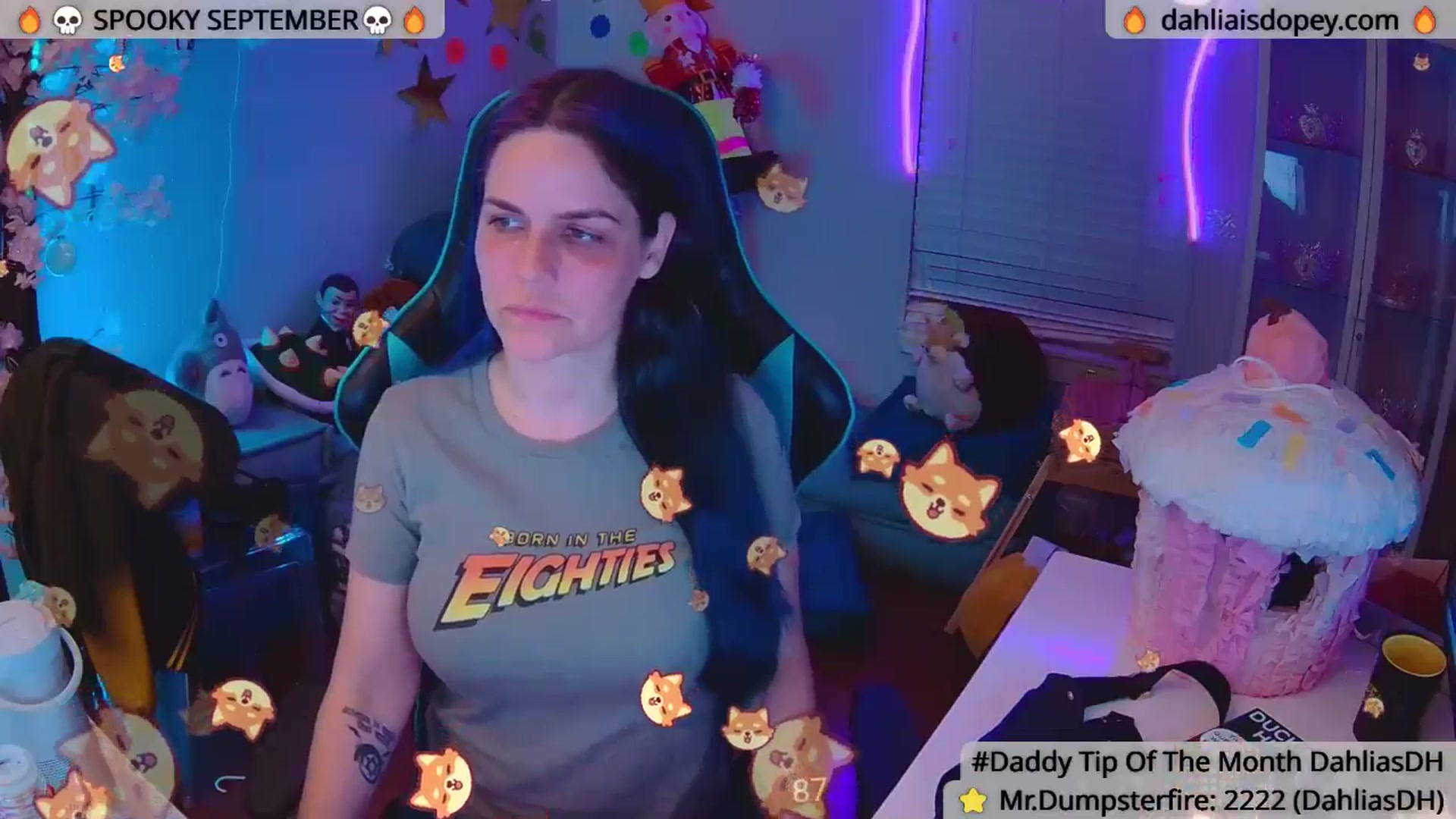 Gallery image thumbnail from DahliaIsDopey's myfreecams stream on, 09/05/2025, 03:05 image 7 of 20
