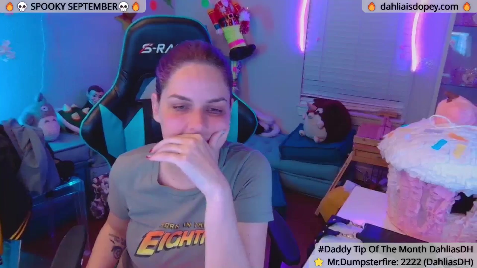 Gallery image thumbnail from DahliaIsDopey's myfreecams stream on, 09/05/2025, 03:55 image 16 of 20