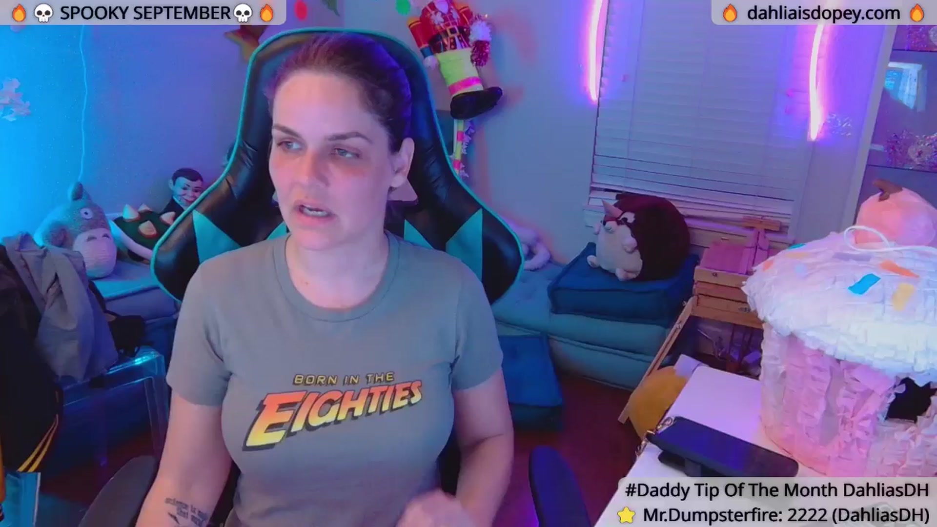 Gallery image thumbnail from DahliaIsDopey's myfreecams stream on, 09/05/2025, 03:55 image 18 of 20