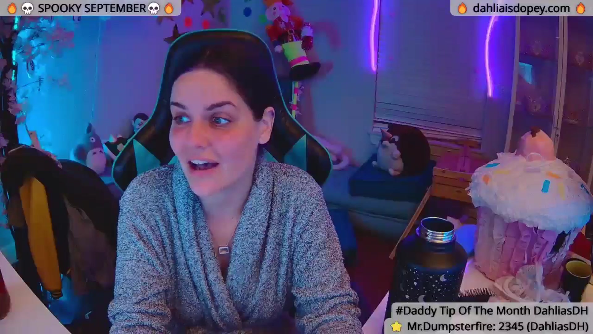 Gallery image thumbnail from DahliaIsDopey's myfreecams stream on, 09/16/2025, 04:54 image 12 of 20