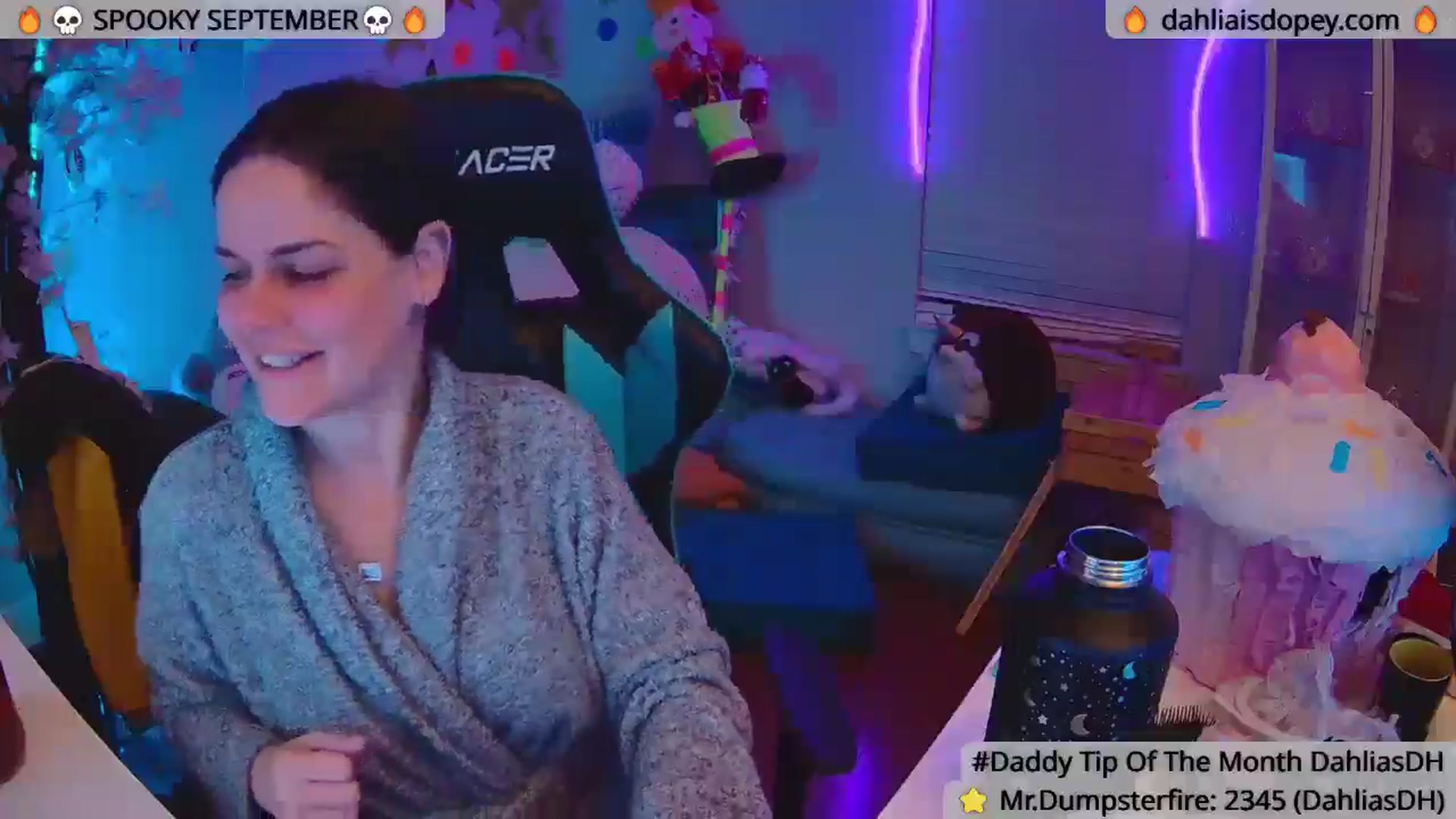 Gallery image thumbnail from DahliaIsDopey's myfreecams stream on, 09/16/2025, 04:54 image 11 of 20