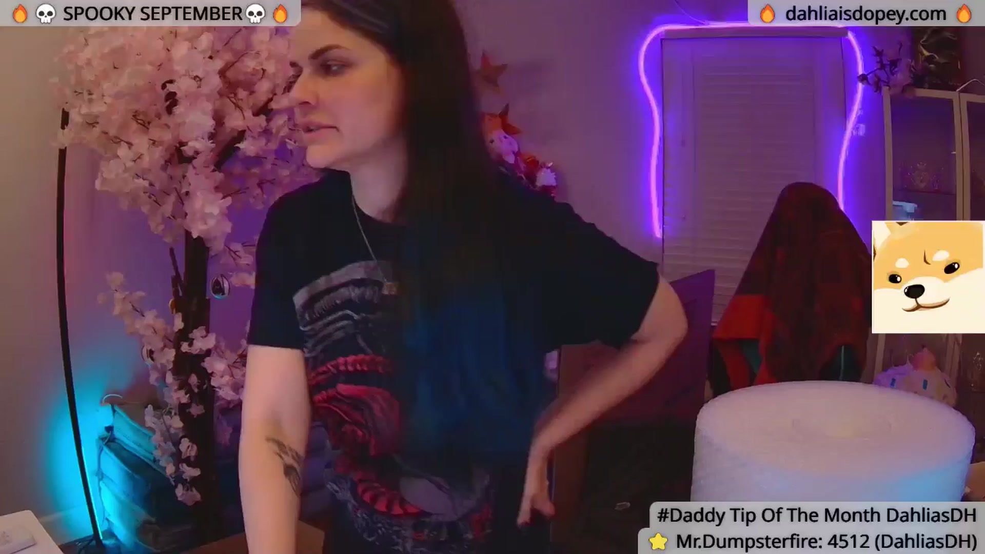 Gallery image thumbnail from DahliaIsDopey's myfreecams stream on, 10/28/2025, 02:01 image 1 of 20