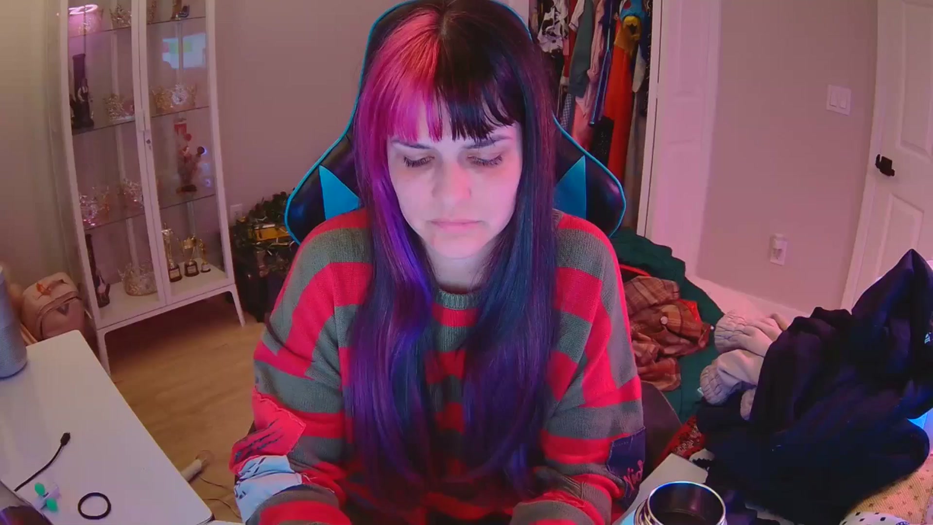 Gallery image thumbnail from DahliaIsDopey's myfreecams stream on, 02/03/2026, 03:43 image 1 of 20