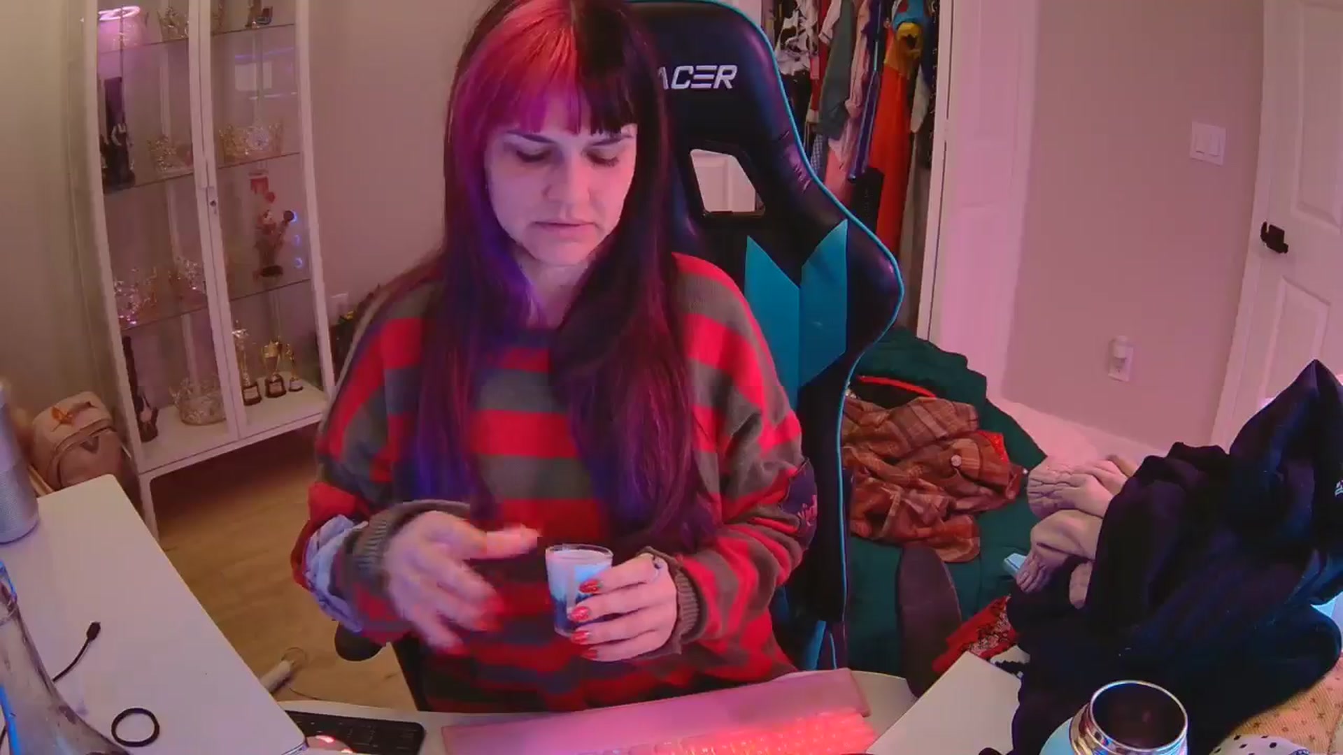Gallery image thumbnail from DahliaIsDopey's myfreecams stream on, 02/03/2026, 03:43 image 13 of 20