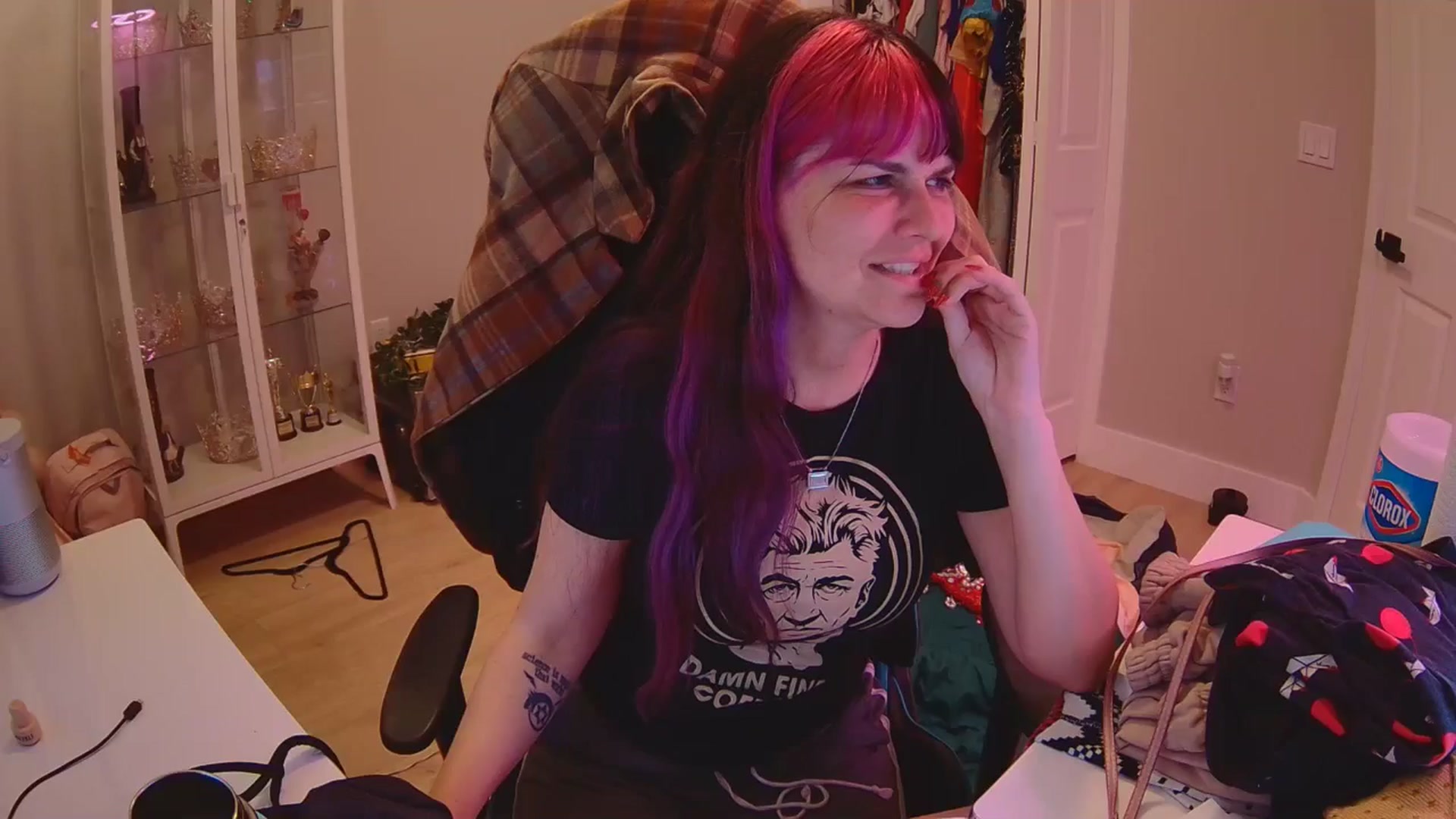 Gallery image thumbnail from DahliaIsDopey's myfreecams stream on, 02/12/2026, 02:48 image 9 of 20