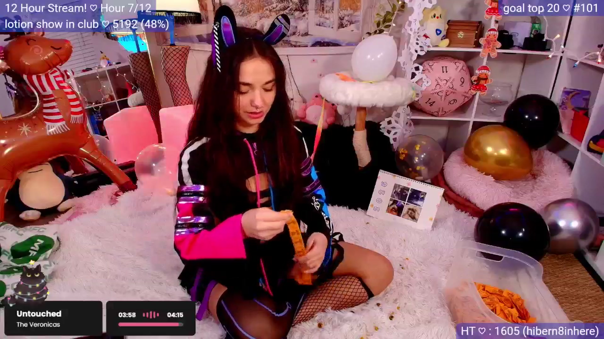 Gallery image thumbnail from DaintyNymphet's myfreecams stream on, 01/01/2026, 04:29 image 2 of 20