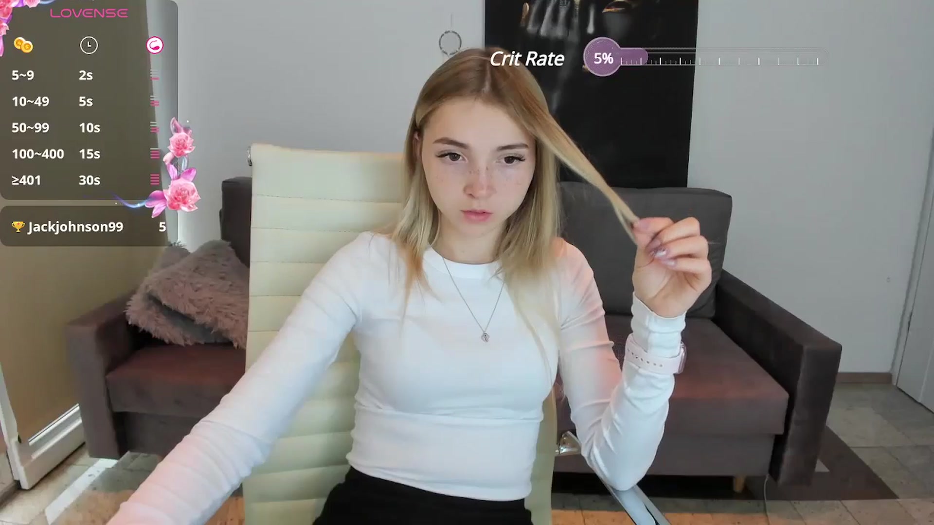 Gallery image thumbnail from Daisyy's myfreecams stream on, 09/16/2024, 15:27 image 9 of 20