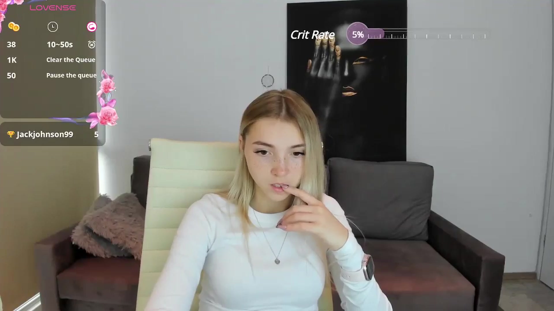 Gallery image thumbnail from Daisyy's myfreecams stream on, 09/16/2024, 15:27 image 5 of 20