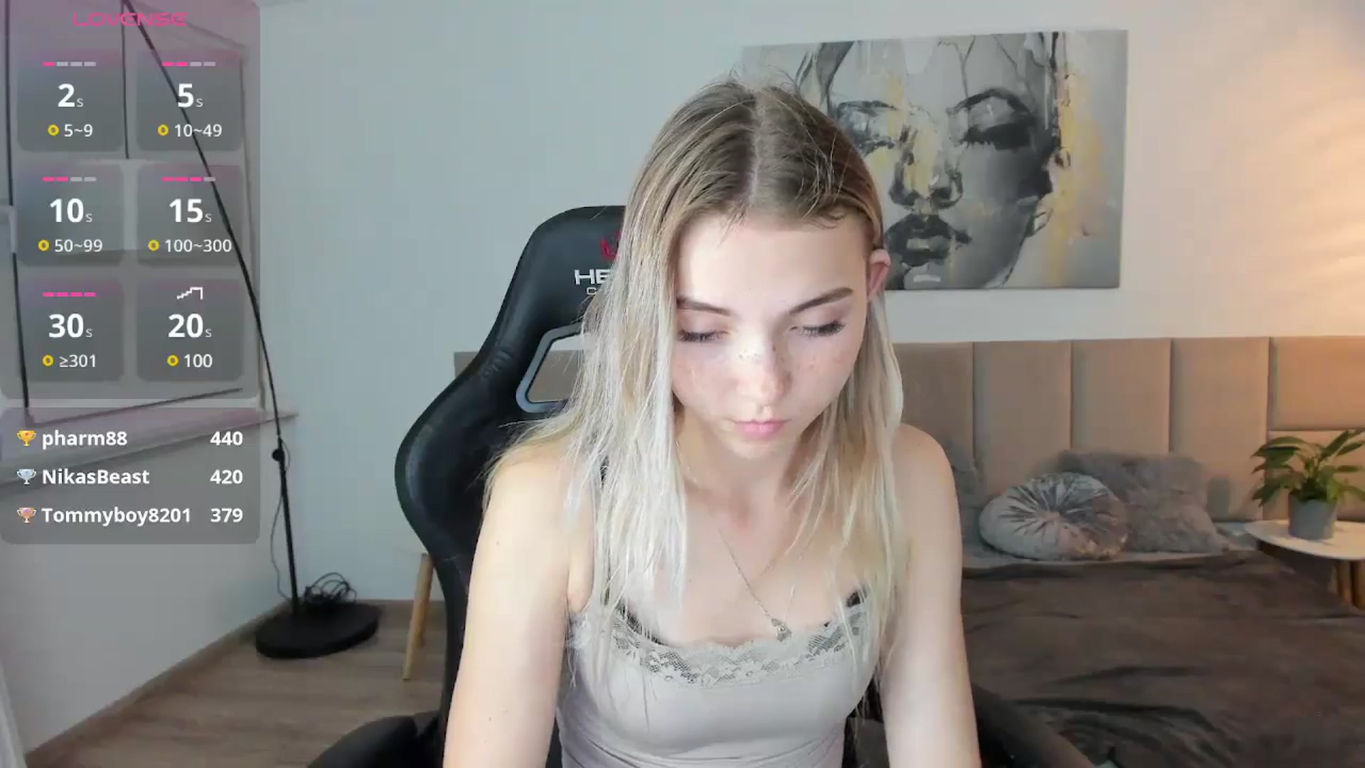 Gallery image thumbnail from Daisyy's myfreecams stream on, 09/21/2024, 18:12 image 8 of 20