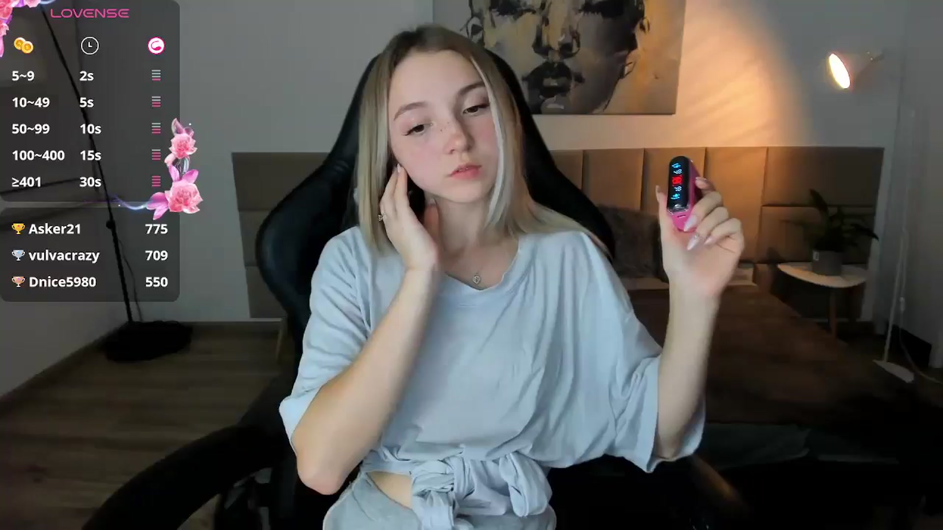 Gallery image thumbnail from Daisyy's myfreecams stream on, 10/04/2024, 17:03 image 5 of 20