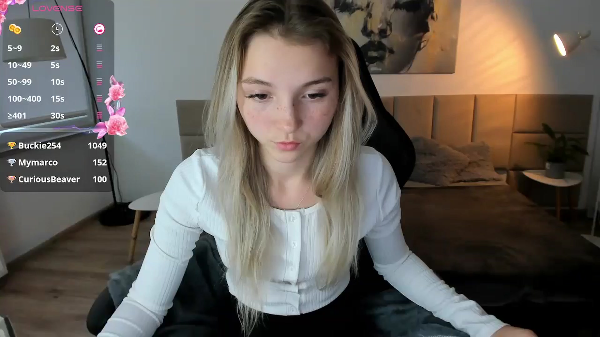 Gallery image thumbnail from Daisyy's myfreecams stream on, 10/05/2024, 15:25 image 4 of 20