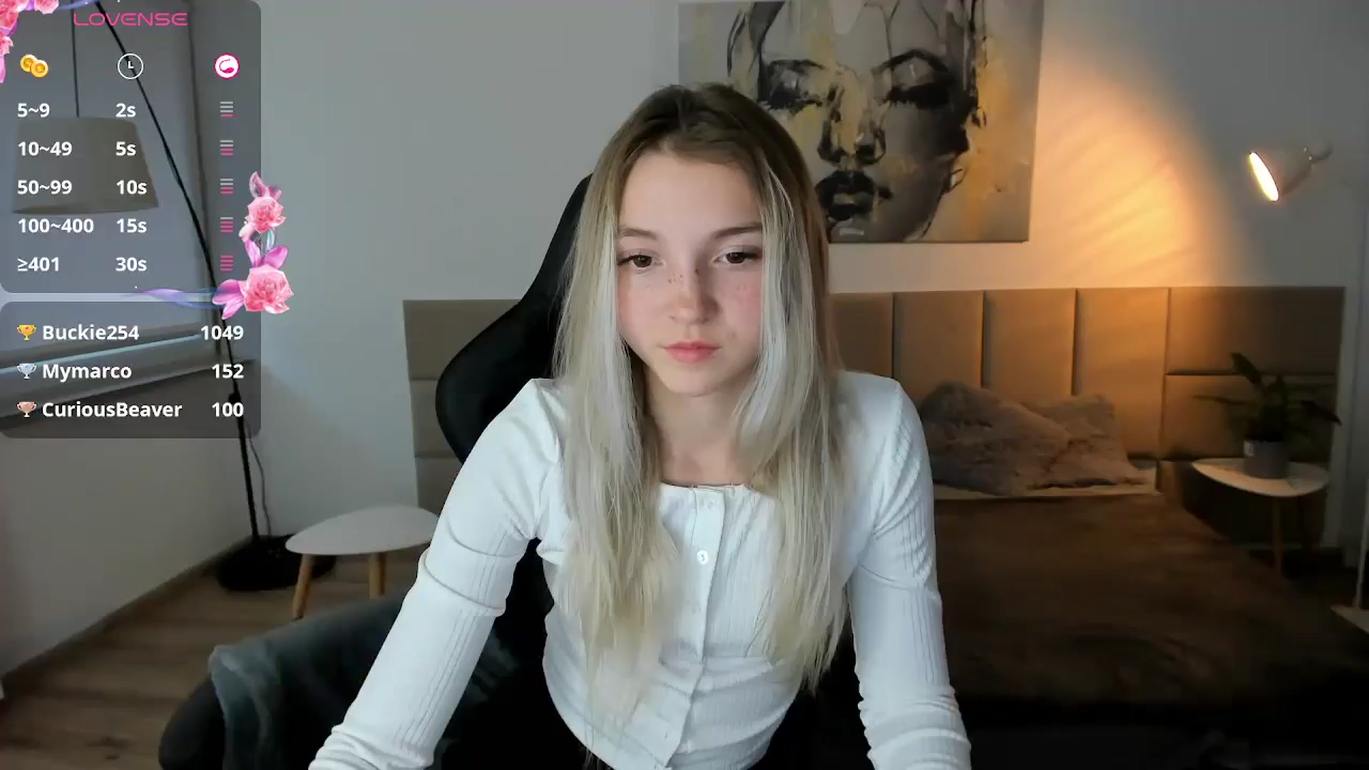 Gallery image thumbnail from Daisyy's myfreecams stream on, 10/05/2024, 15:25 image 18 of 20