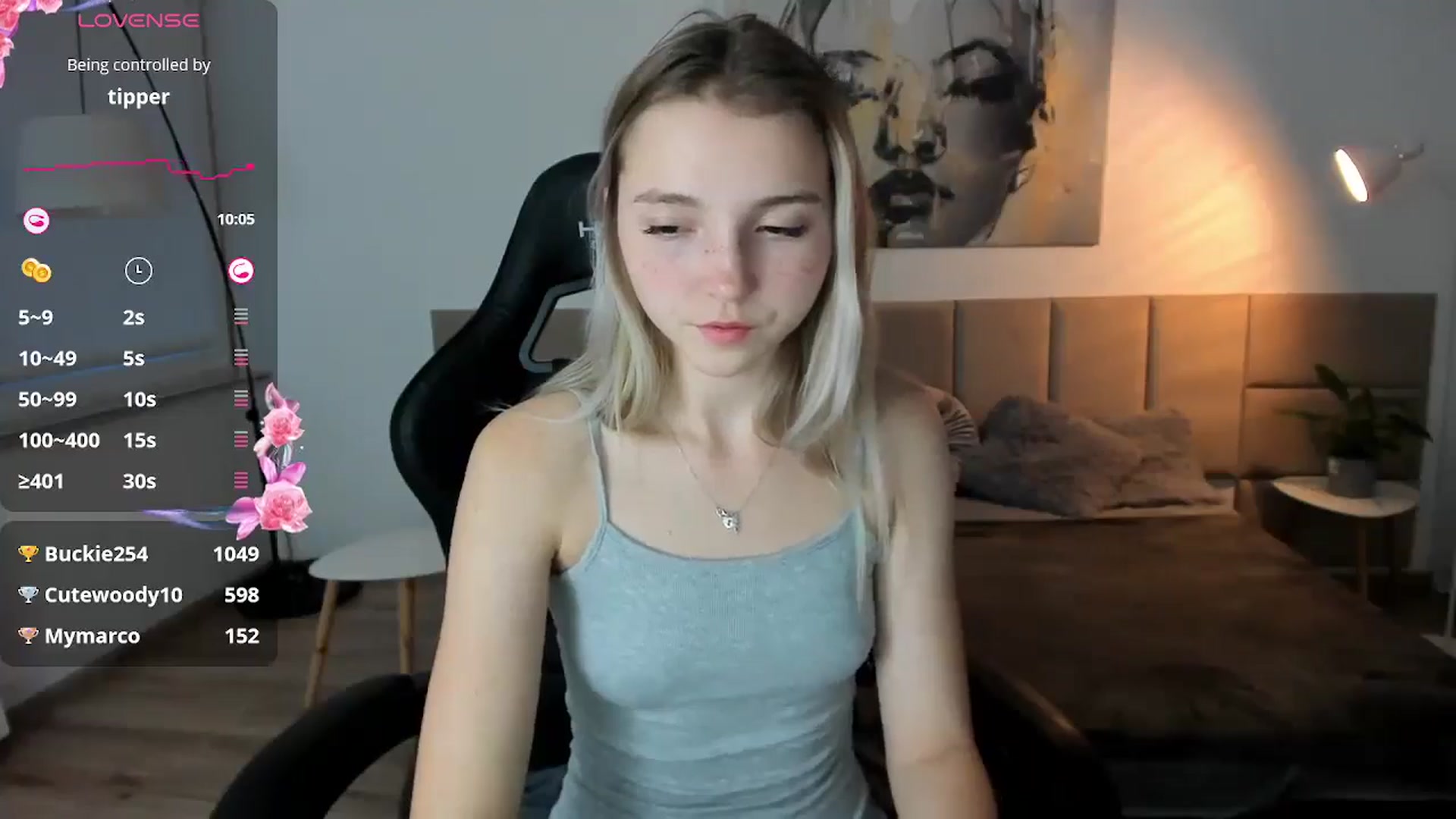 Gallery image thumbnail from Daisyy's myfreecams stream on, 10/05/2024, 16:11 image 16 of 20