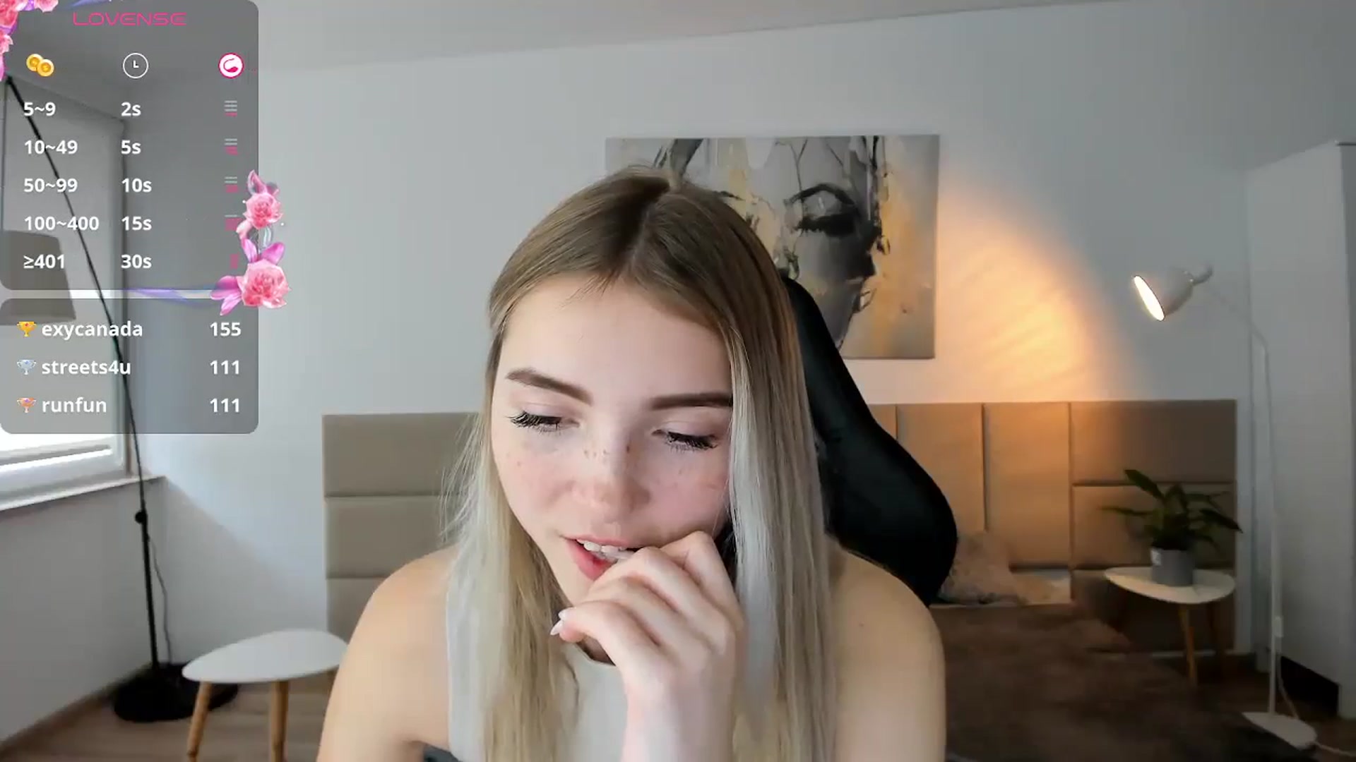 Gallery image thumbnail from Daisyy's myfreecams stream on, 10/06/2024, 14:08 image 6 of 20