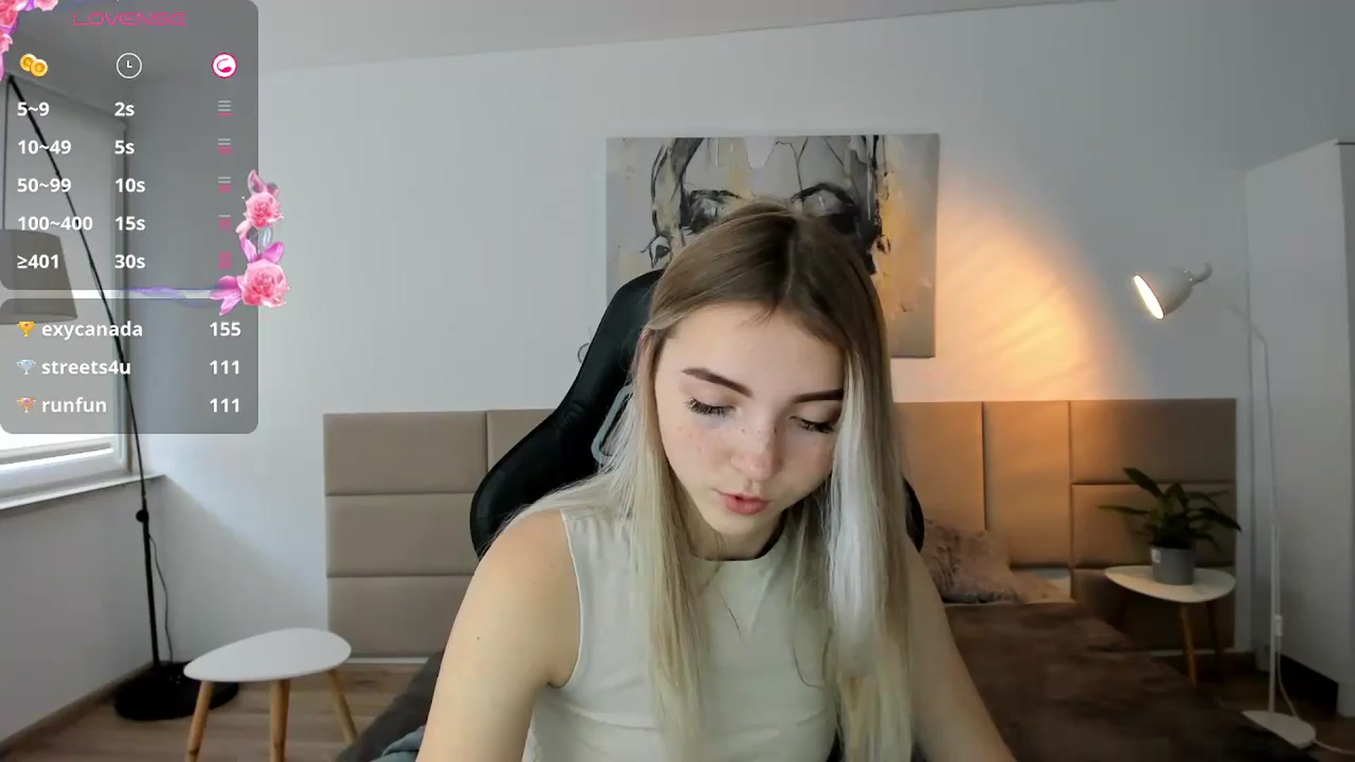 Gallery image thumbnail from Daisyy's myfreecams stream on, 10/06/2024, 14:08 image 5 of 20