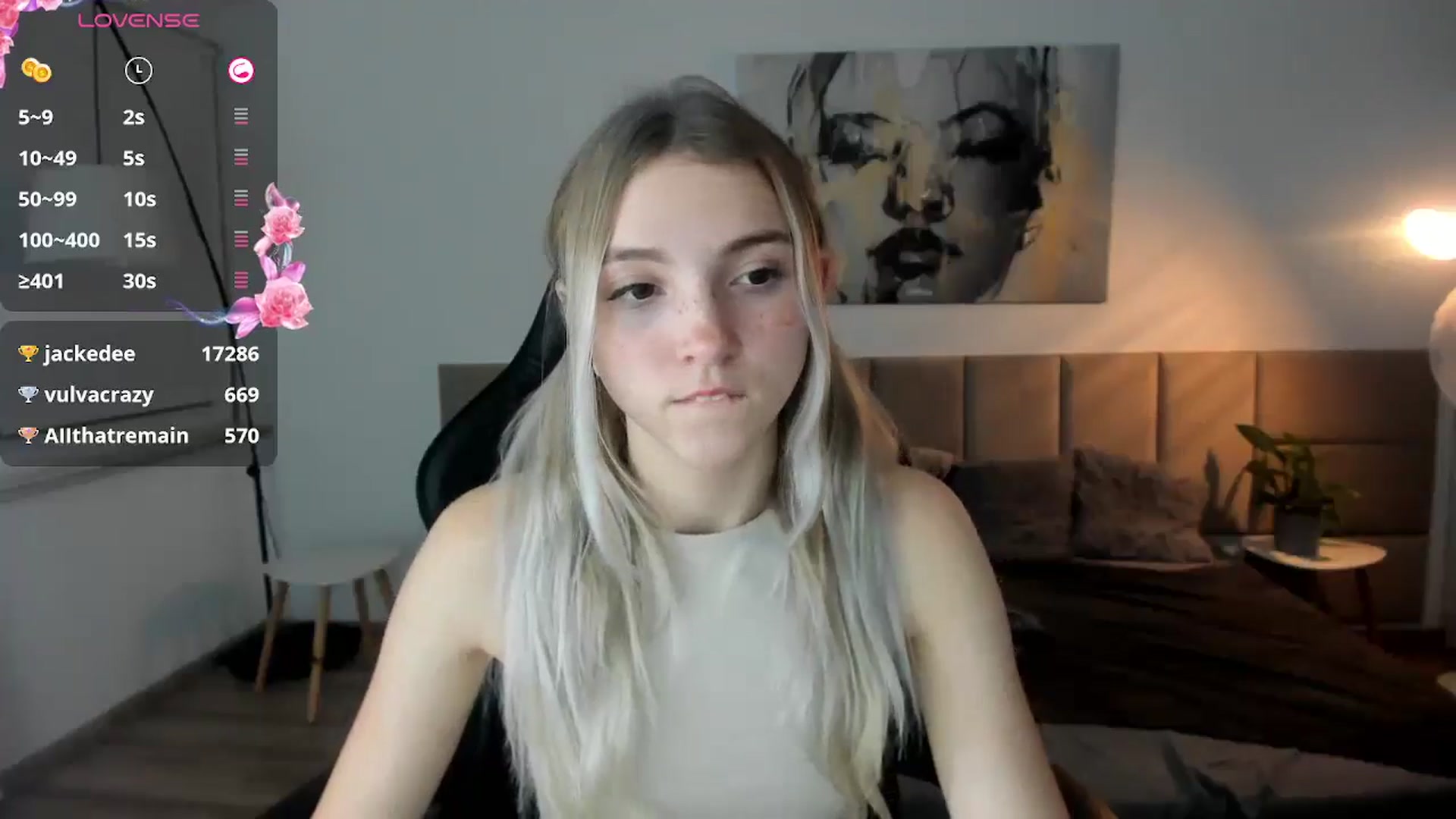 Gallery image thumbnail from Daisyy's myfreecams stream on, 10/13/2024, 18:01 image 5 of 20