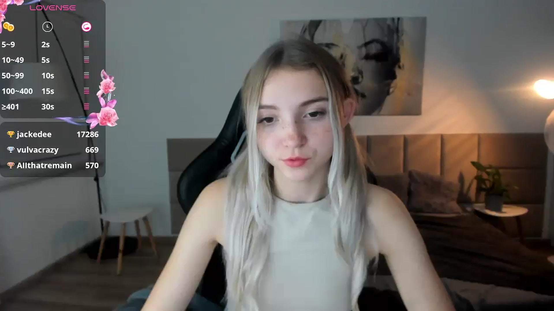 Gallery image thumbnail from Daisyy's myfreecams stream on, 10/13/2024, 18:59 image 5 of 20