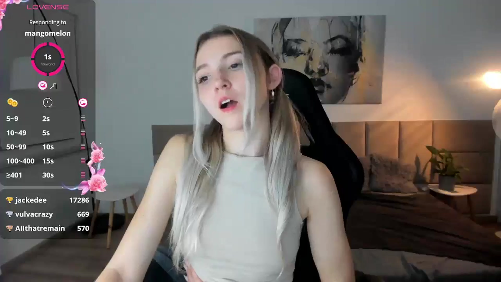 Gallery image thumbnail from Daisyy's myfreecams stream on, 10/13/2024, 18:59 image 6 of 20