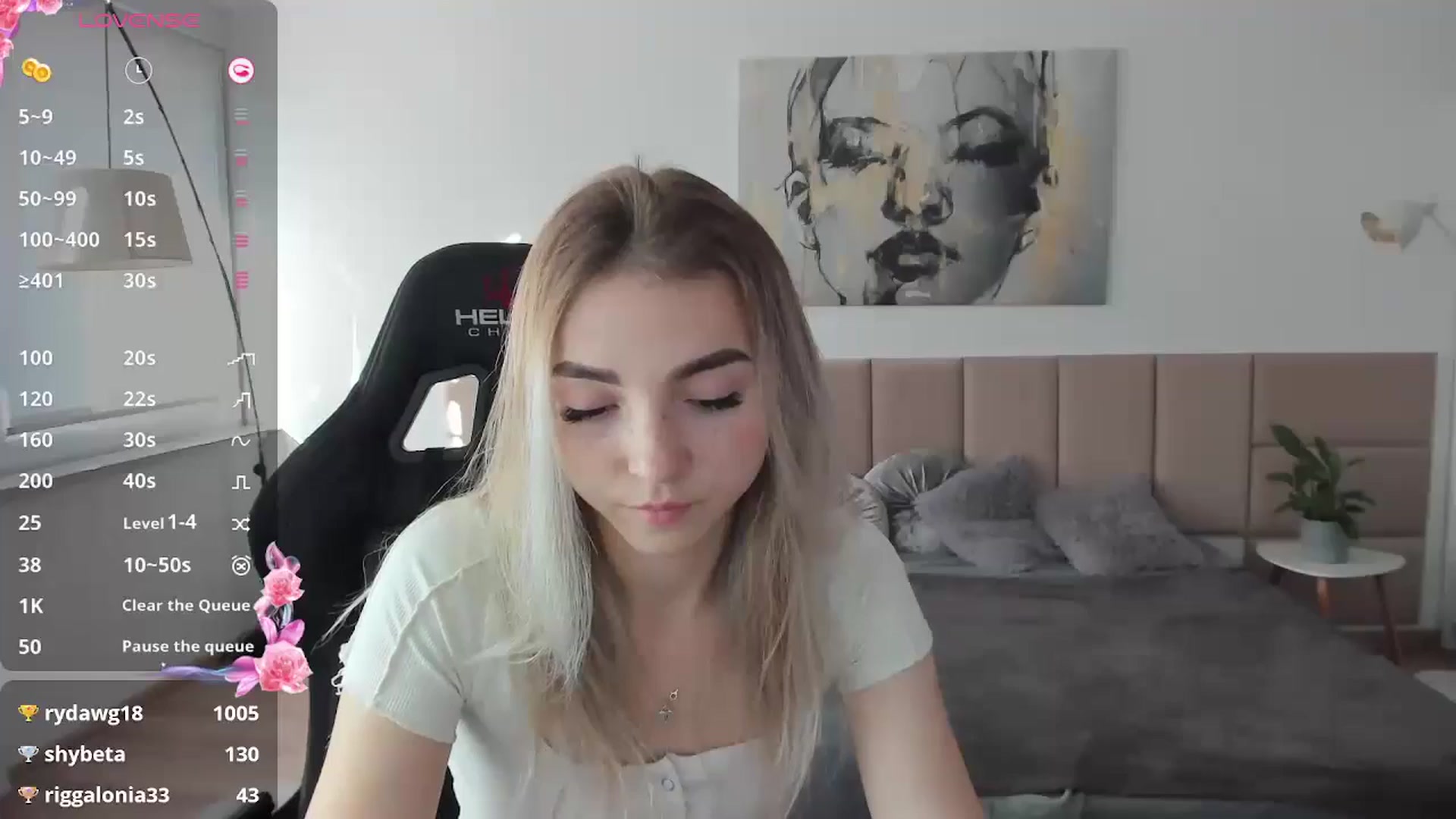 Gallery image thumbnail from Daisyy's myfreecams stream on, 10/19/2024, 14:29 image 5 of 20