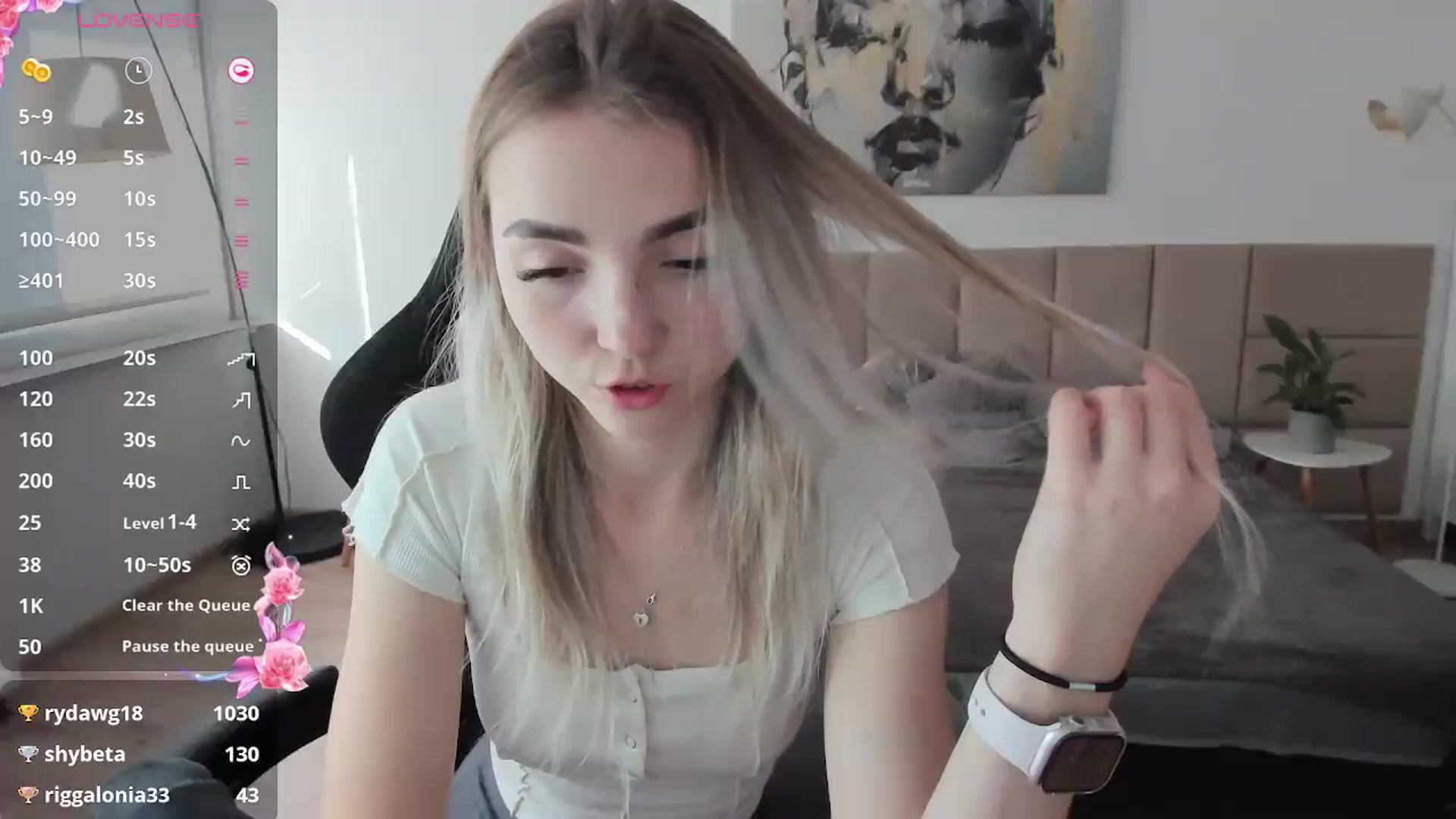 Gallery image thumbnail from Daisyy's myfreecams stream on, 10/19/2024, 14:29 image 9 of 20