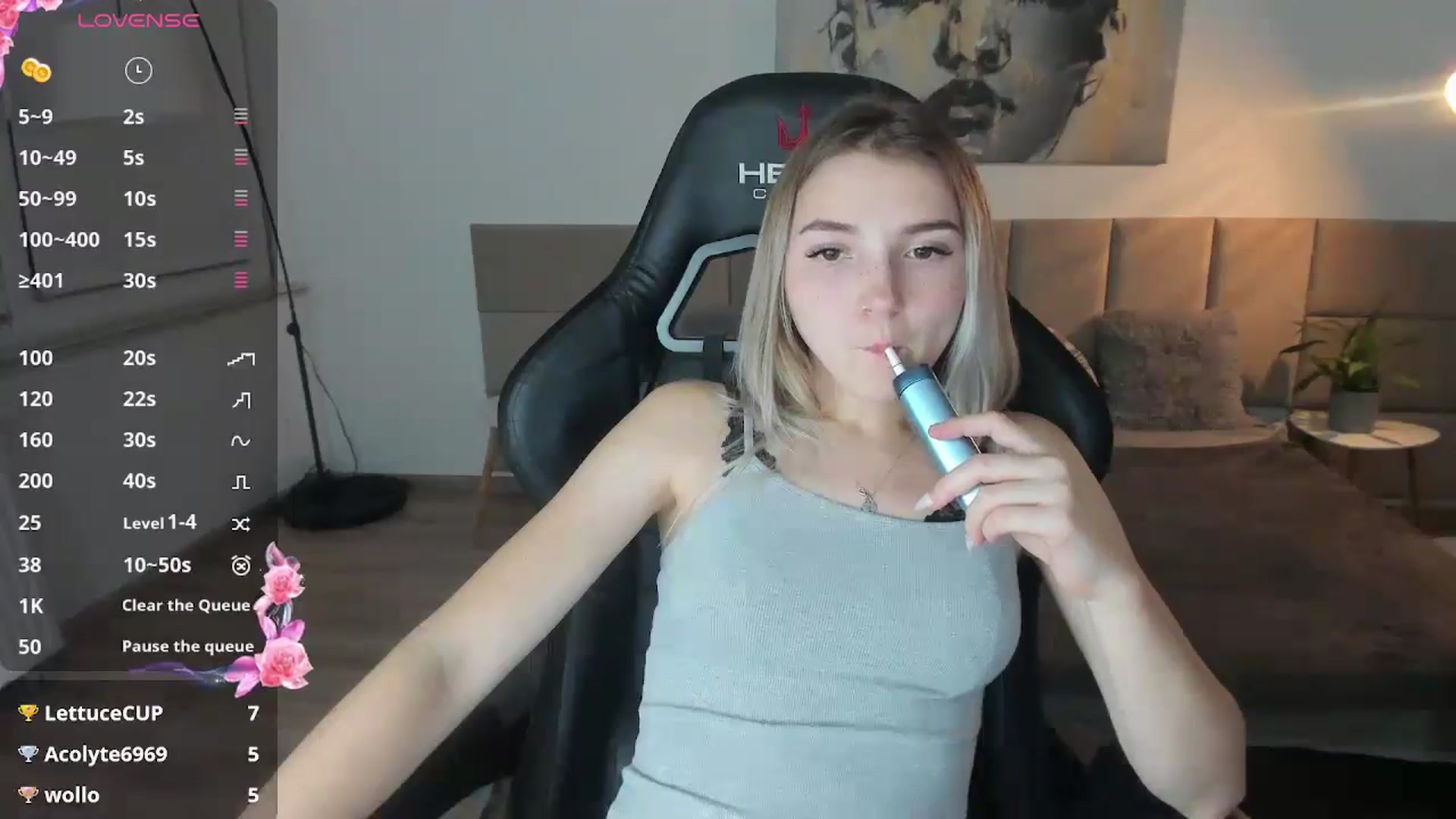 Gallery image thumbnail from Daisyy's myfreecams stream on, 10/23/2024, 17:23 image 6 of 20