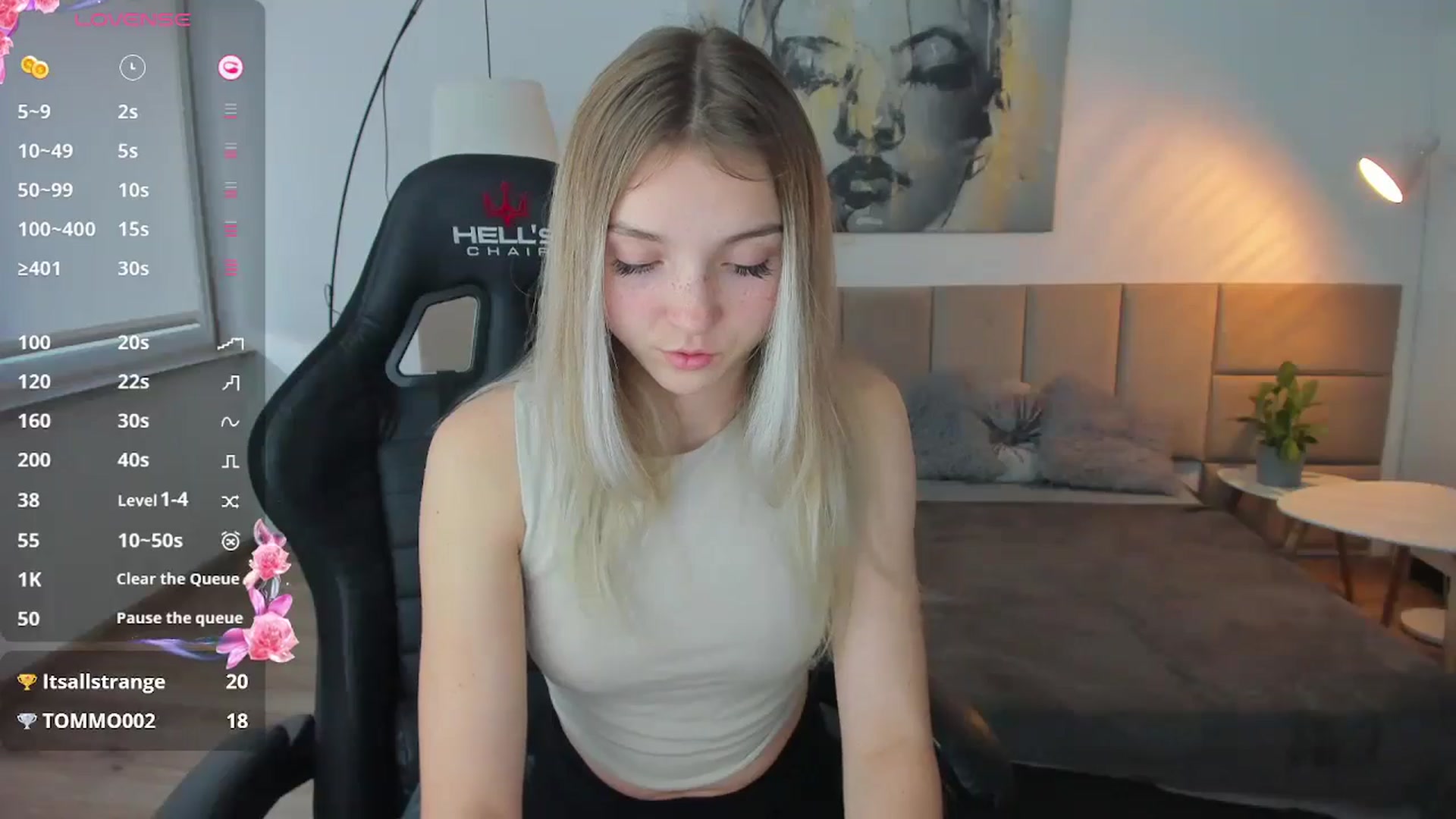 Gallery image thumbnail from Daisyy's myfreecams stream on, 11/05/2024, 14:59 image 19 of 20