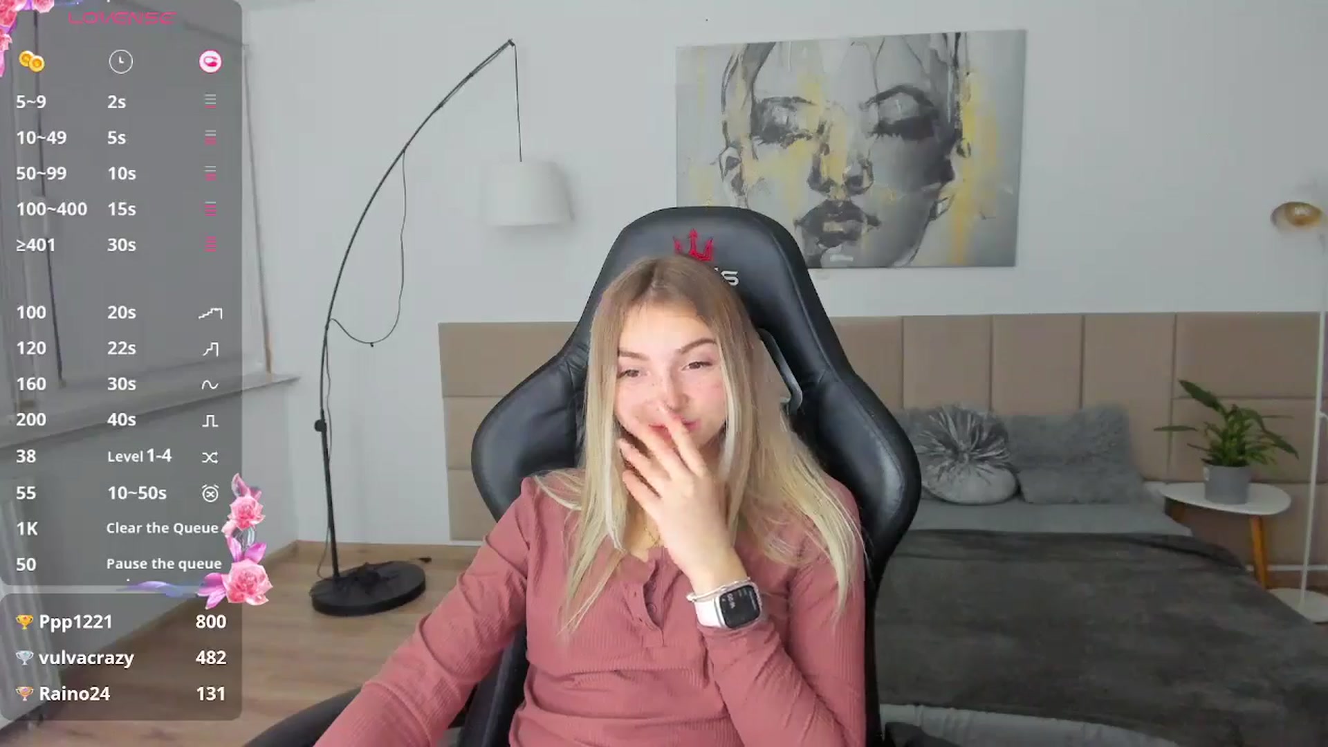 Gallery image thumbnail from Daisyy's myfreecams stream on, 11/11/2024, 15:39 image 7 of 20