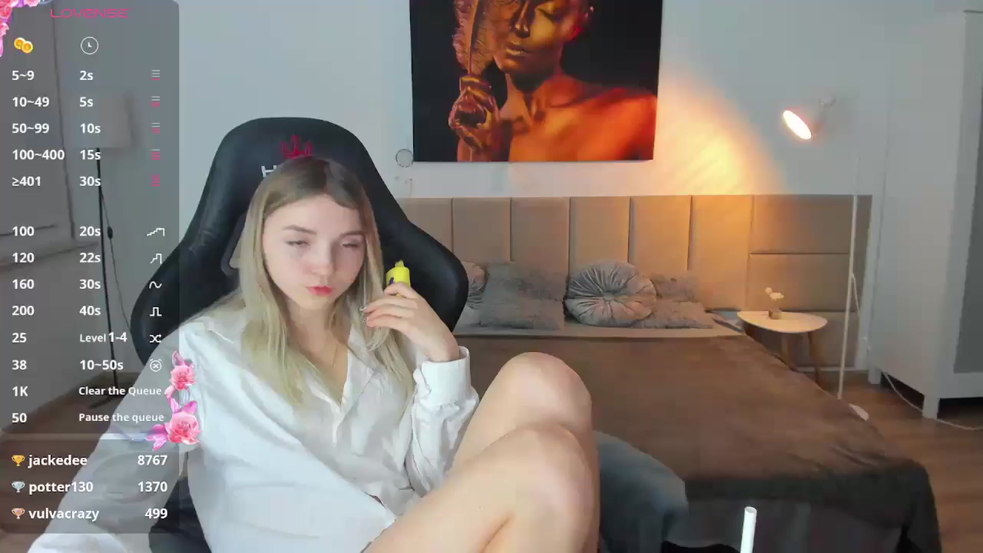 Gallery image thumbnail from Daisyy's myfreecams stream on, 12/02/2024, 18:31 image 5 of 20