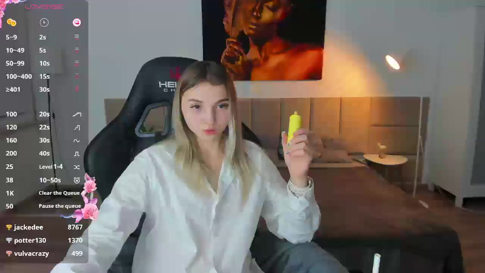 Gallery image thumbnail from Daisyy's myfreecams stream on, 12/02/2024, 18:31 image 14 of 20