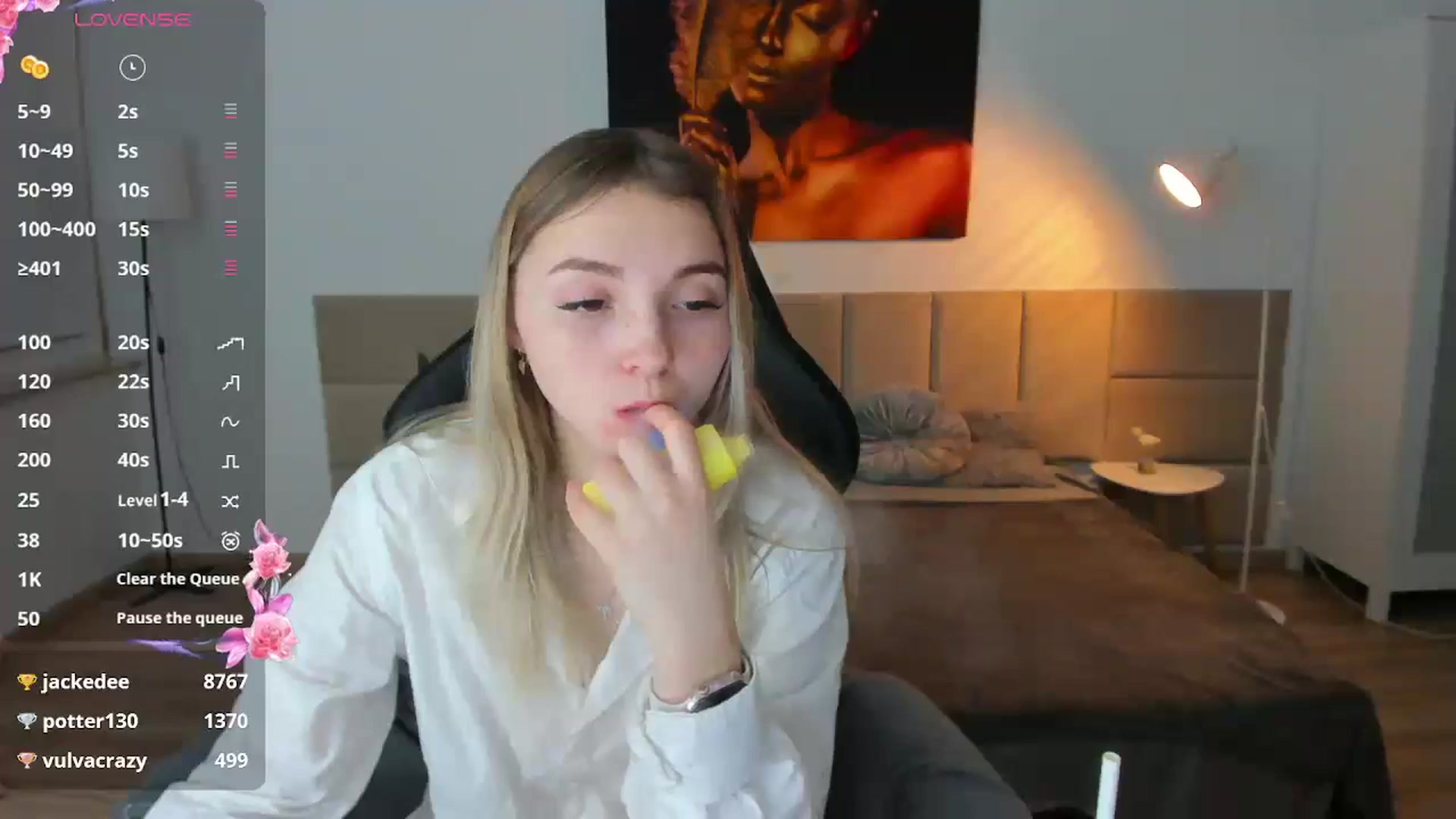 Gallery image thumbnail from Daisyy's myfreecams stream on, 12/02/2024, 18:31 image 8 of 20