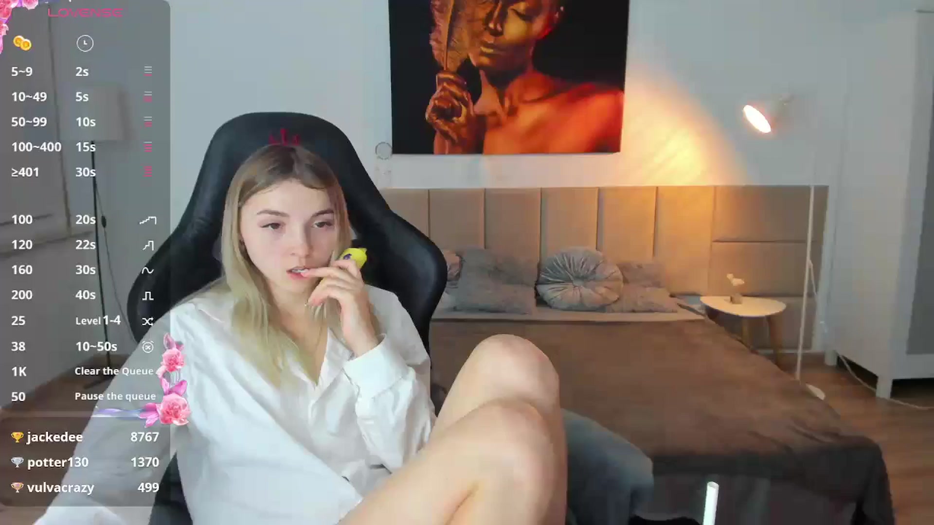 Gallery image thumbnail from Daisyy's myfreecams stream on, 12/02/2024, 18:31 image 4 of 20