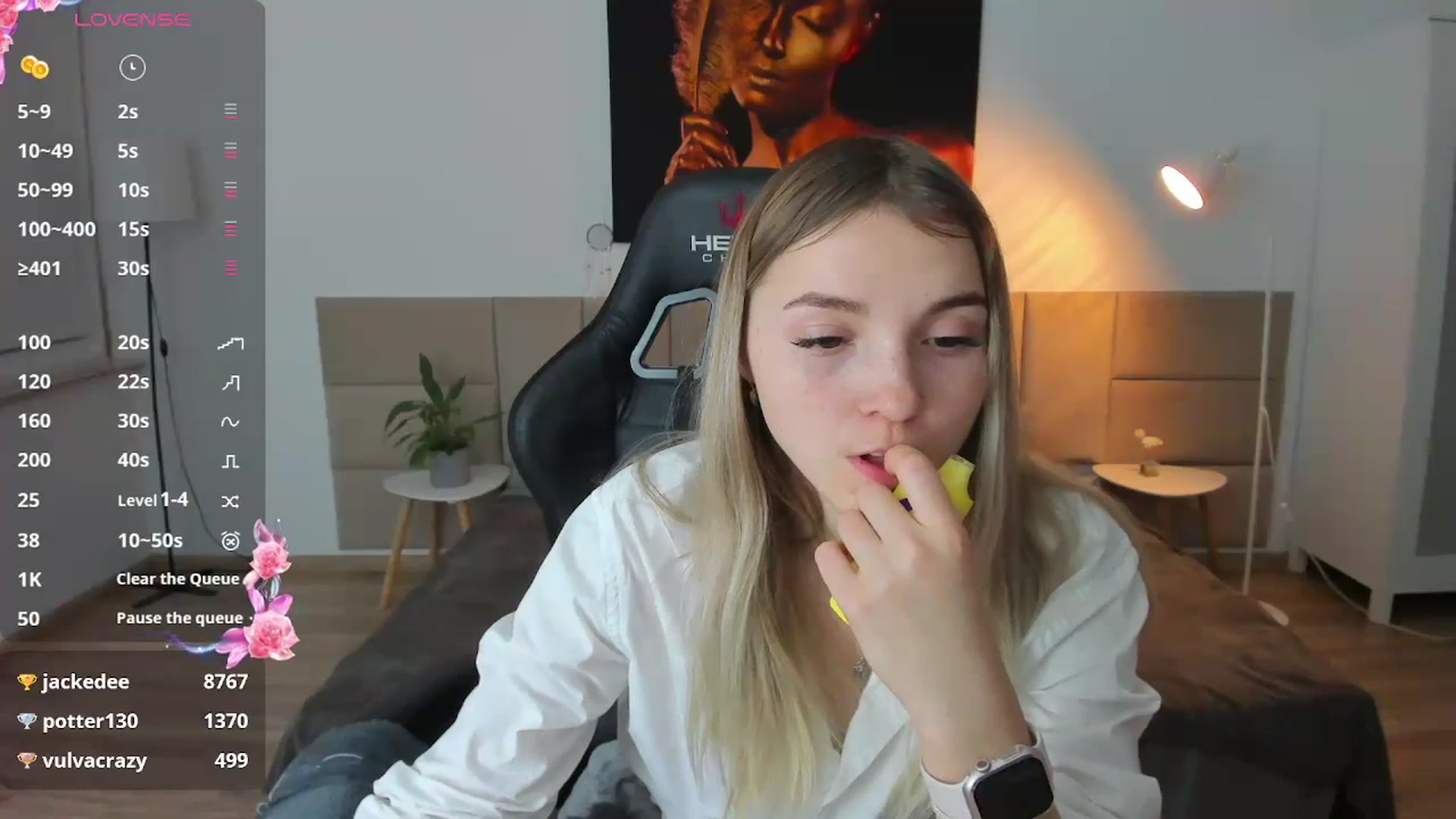 Gallery image thumbnail from Daisyy's myfreecams stream on, 12/02/2024, 19:32 image 4 of 20