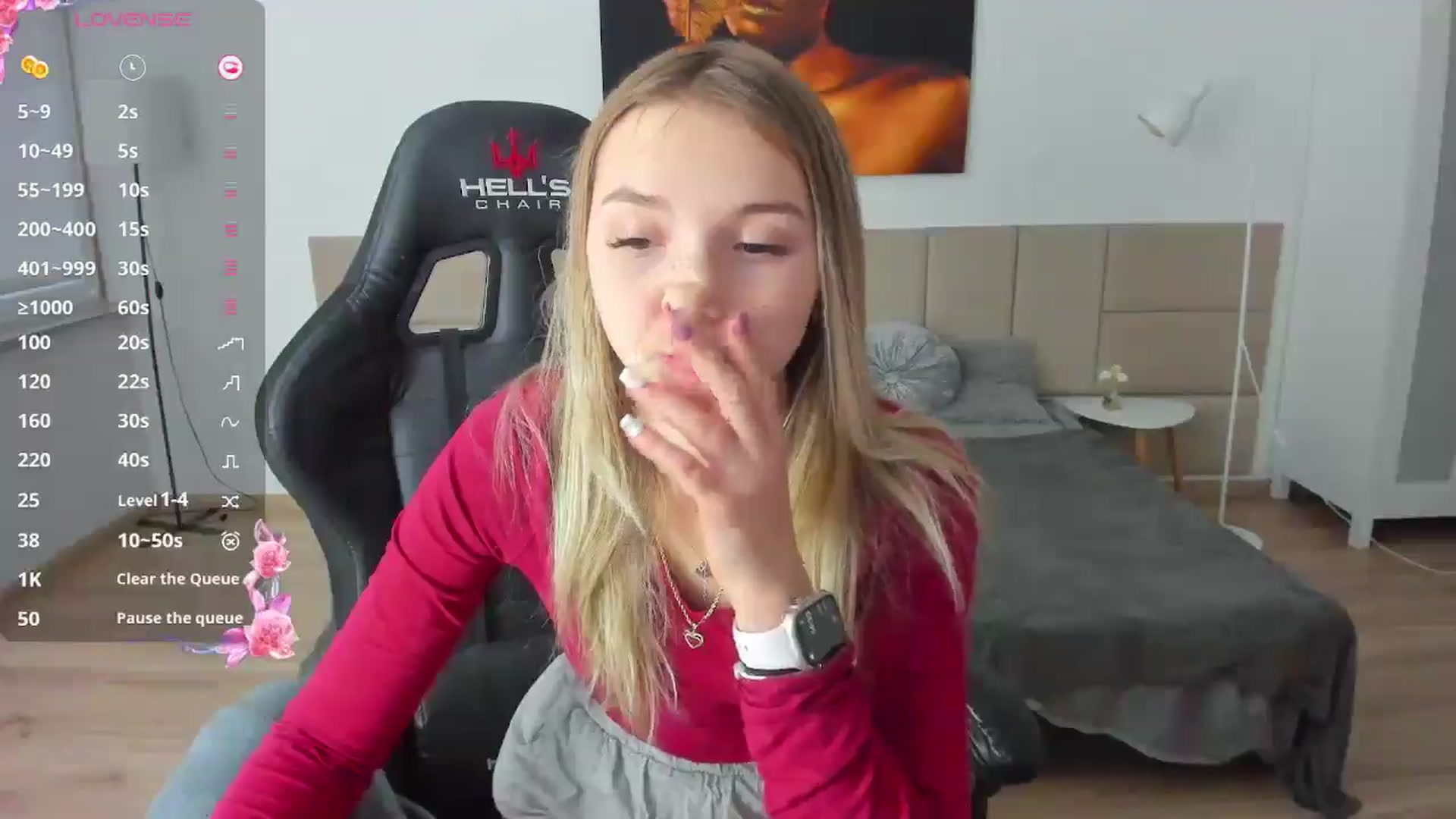 Gallery image thumbnail from Daisyy's myfreecams stream on, 12/09/2024, 13:40 image 16 of 20