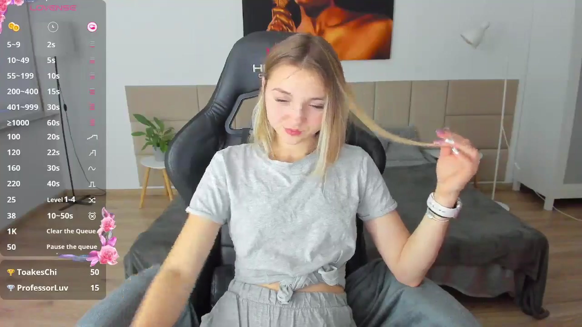Gallery image thumbnail from Daisyy's myfreecams stream on, 12/09/2024, 14:39 image 12 of 20