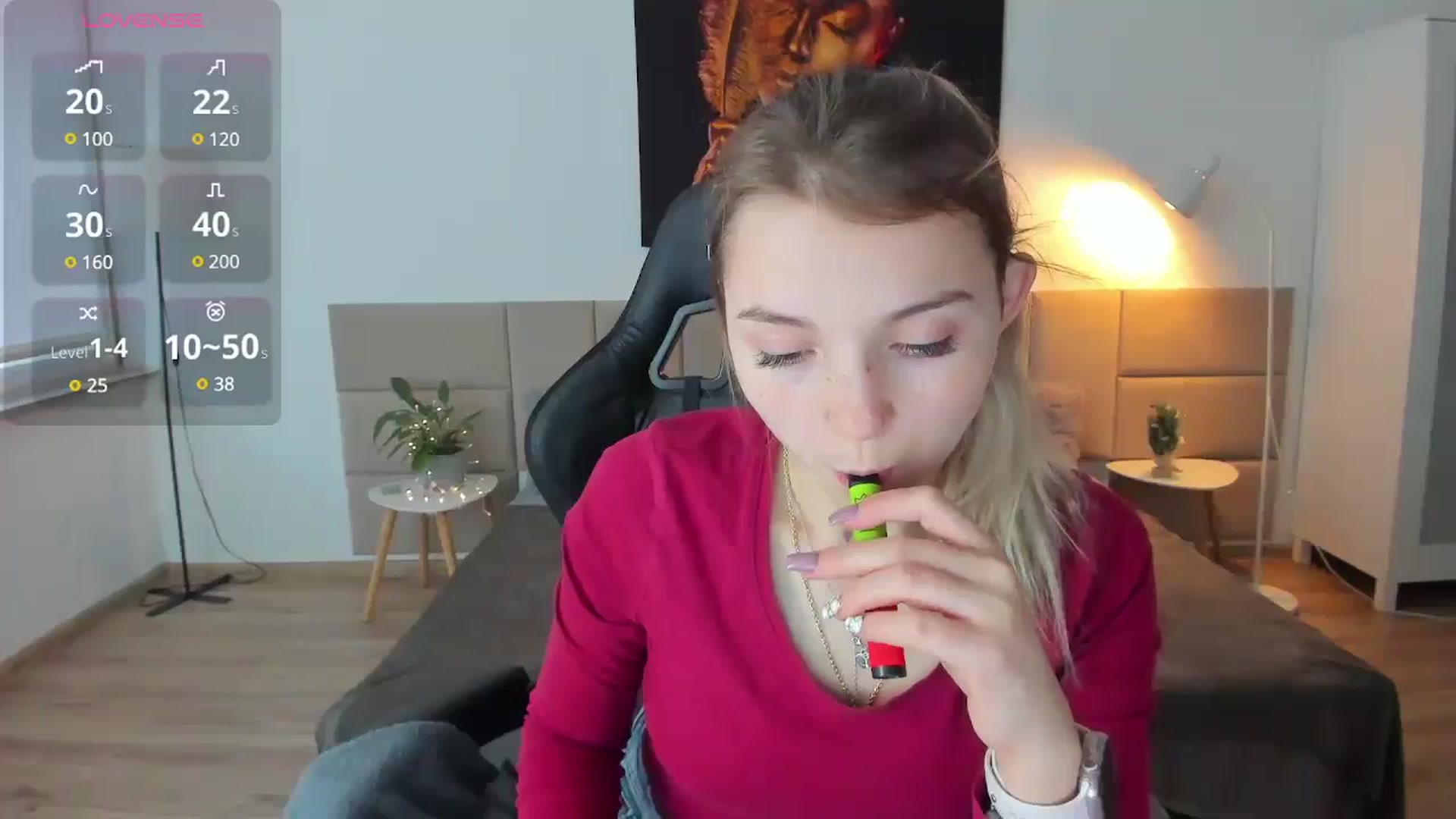 Gallery image thumbnail from Daisyy's myfreecams stream on, 12/16/2024, 13:47 image 5 of 20