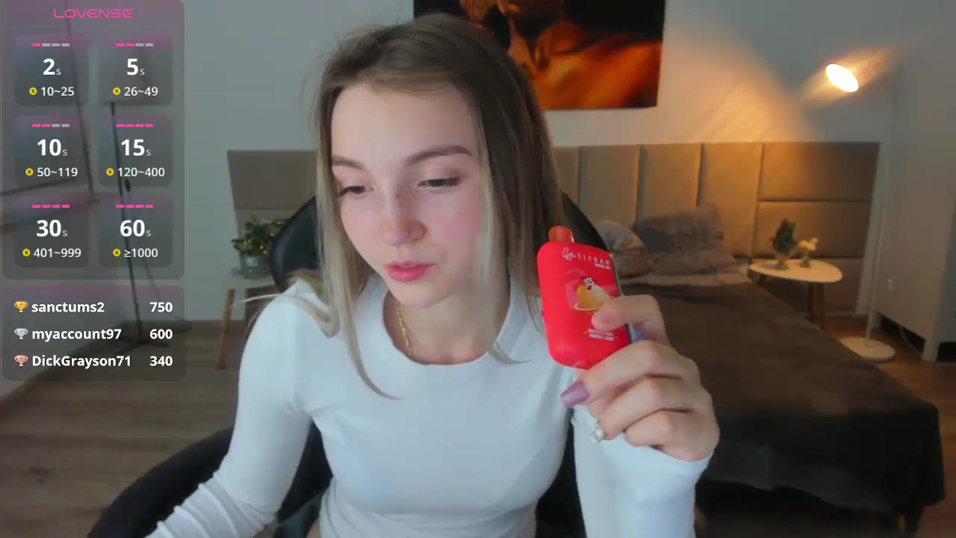 Gallery image thumbnail from Daisyy's myfreecams stream on, 12/22/2024, 20:10 image 2 of 20