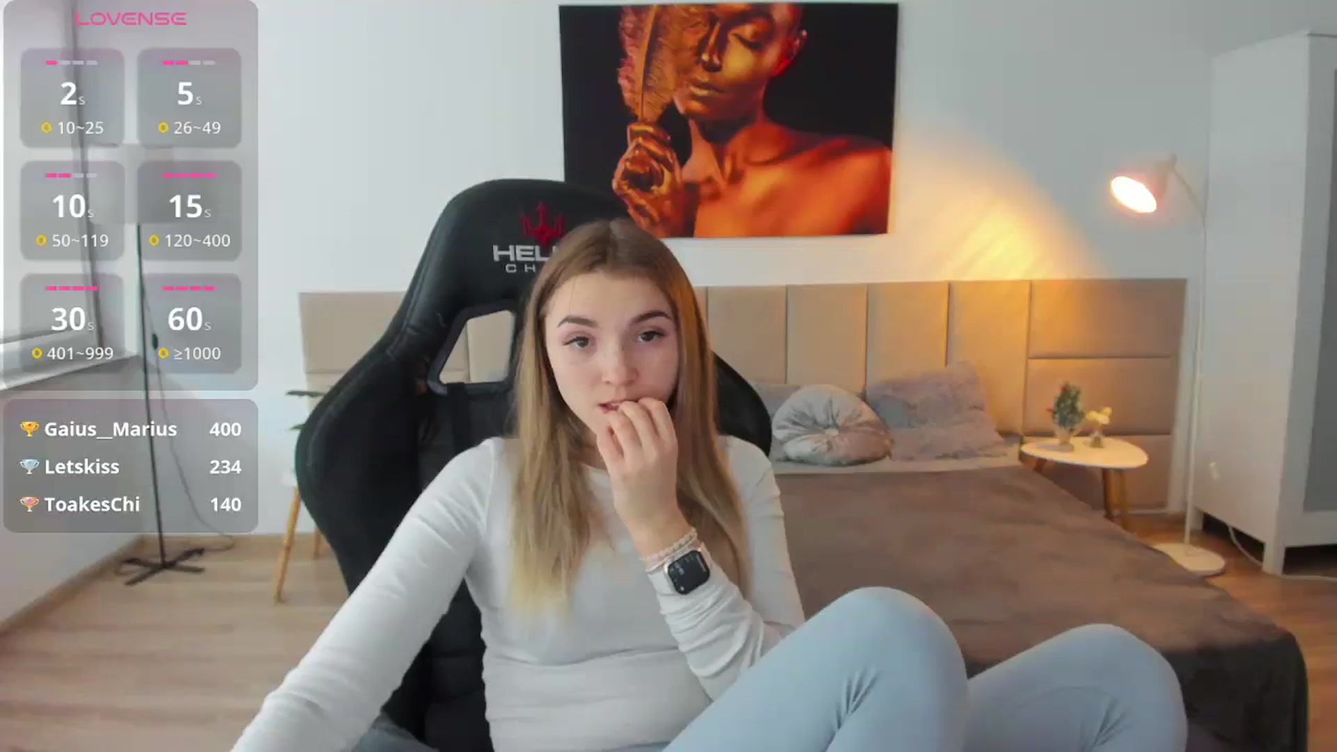 Gallery image thumbnail from Daisyy's myfreecams stream on, 12/25/2024, 14:03 image 14 of 20