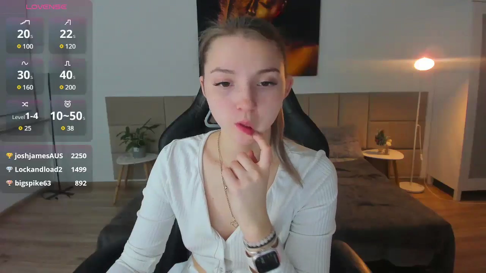 Gallery image thumbnail from Daisyy's myfreecams stream on, 01/05/2025, 20:09 image 4 of 20
